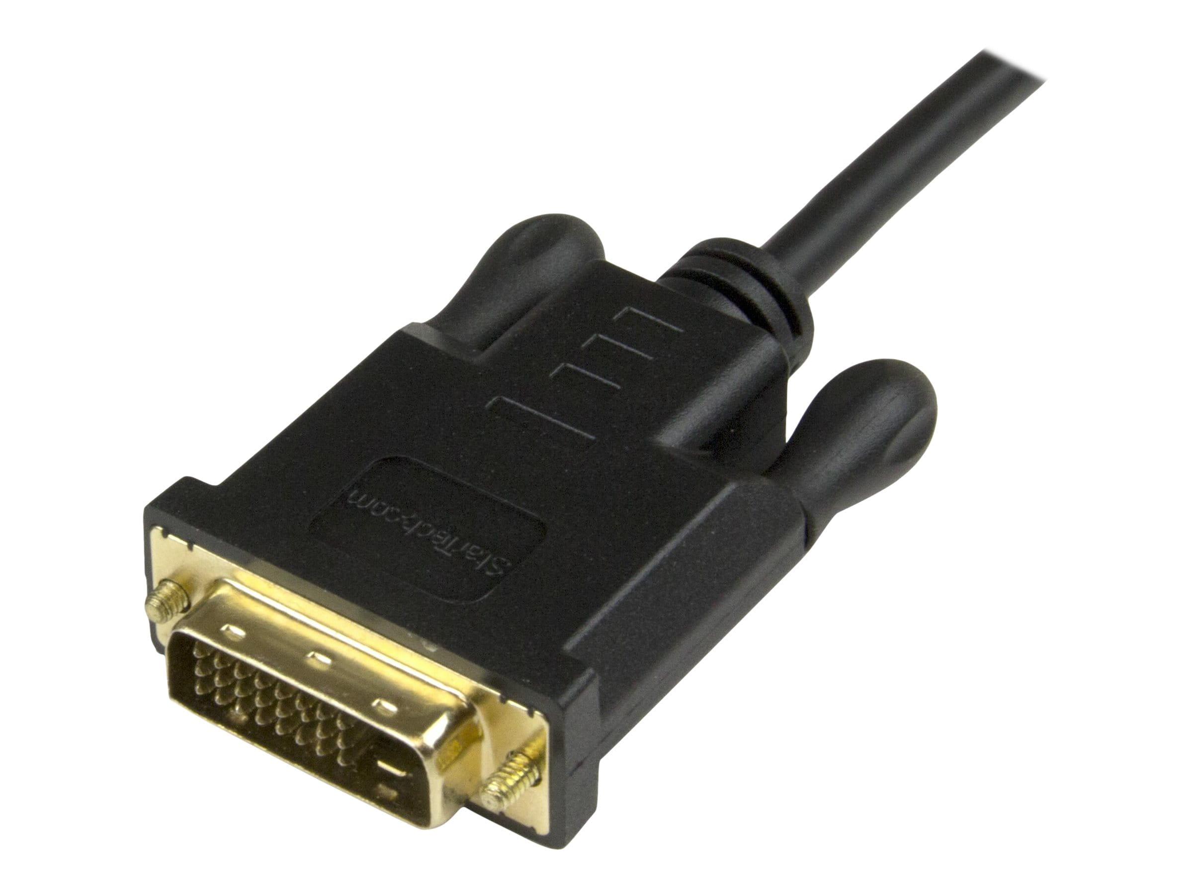 StarTech.com 91 cm DisplayPort auf DVI Kabel - Stecker/Stecker - DP zu DVI Adapter/ Koverter - 1920x1200 / 1080p - Schwarz - Videokabel - DisplayPort (M)