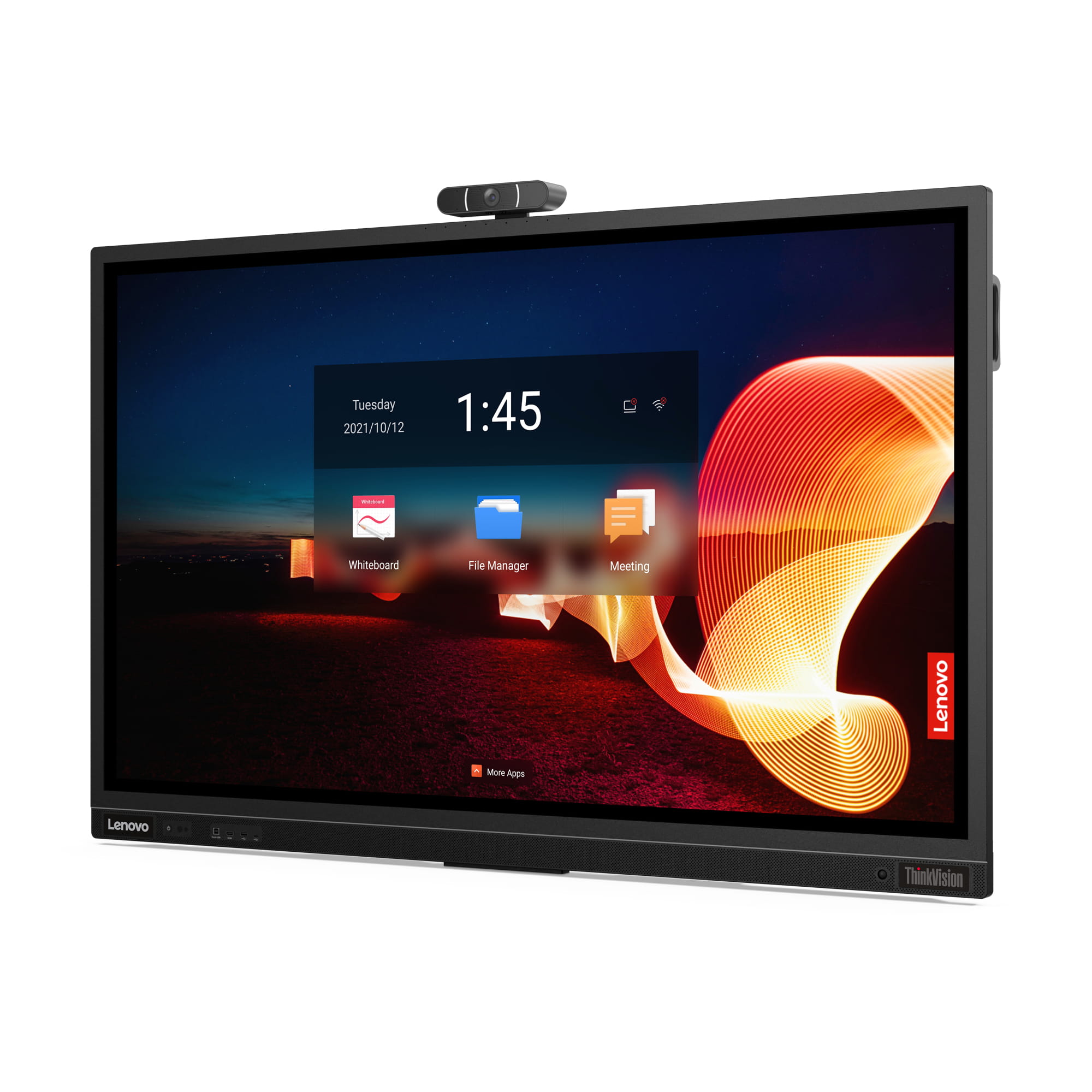 Lenovo ThinkVision T65 - 165 cm (65") Diagonalklasse LCD-Display mit LED-Hintergrundbeleuchtung - interaktiv - mit Touchscreen (Multitouch)