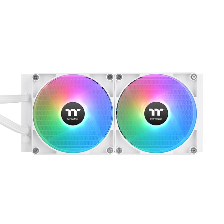 Thermaltake TH280 V2 ARGB Sync - Snow Edition - Prozessor-Flüssigkeitskühlsystem - Kühlergröße: 280 mm - (für: LGA1156, AM2, AM2+, AM3, LGA1155, AM3+, LGA2011, LGA1150, LGA1151, AM4, LGA2066, LGA1200, LGA1700, AM5)