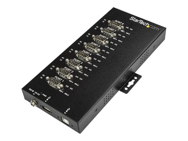 StarTech.com 8 Port industrieller USB auf RS232/ 422/ 485 Serieller Adapter