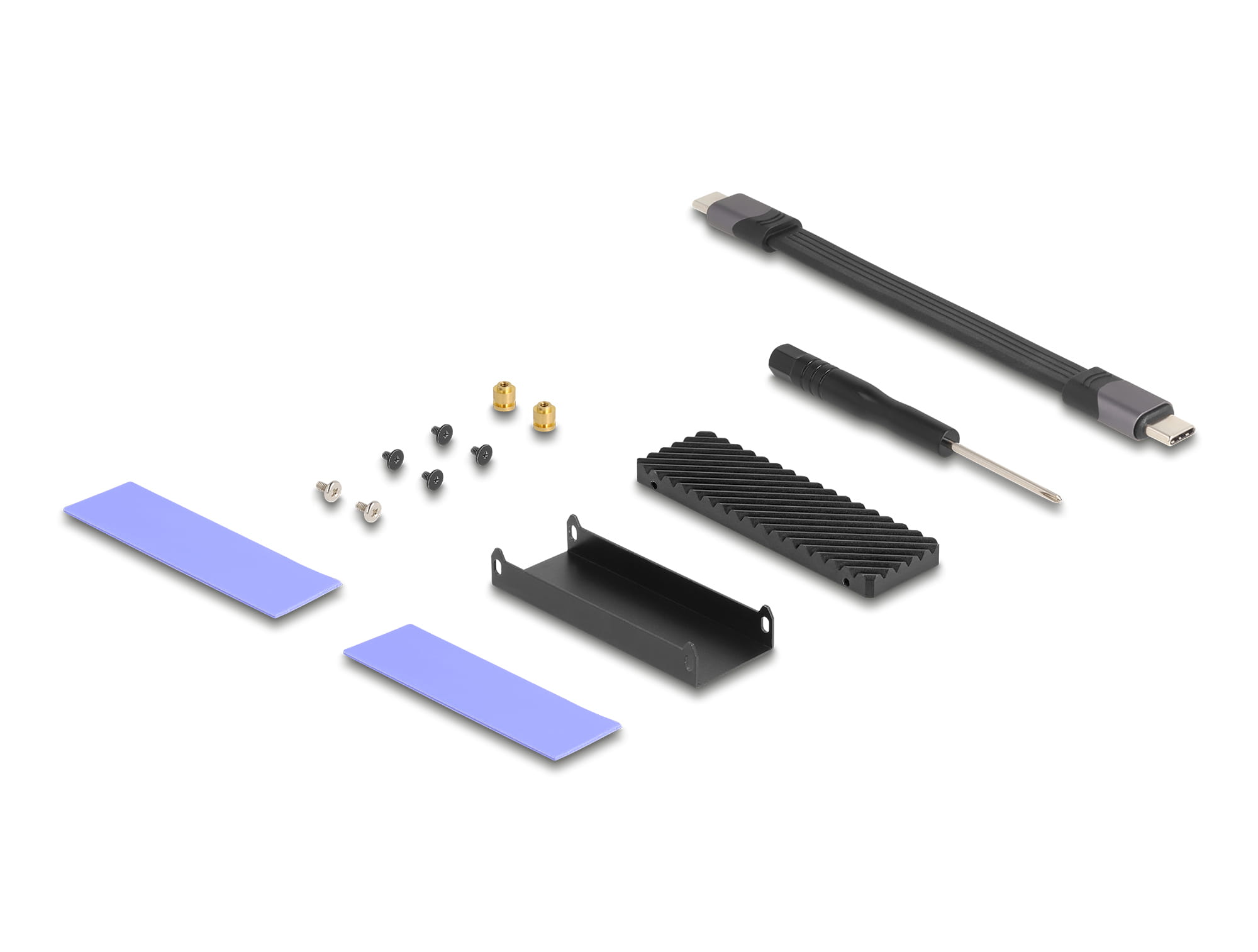 Delock Speichergehäuse - M.2 - M.2 NVMe Card / PCIe (NVMe)