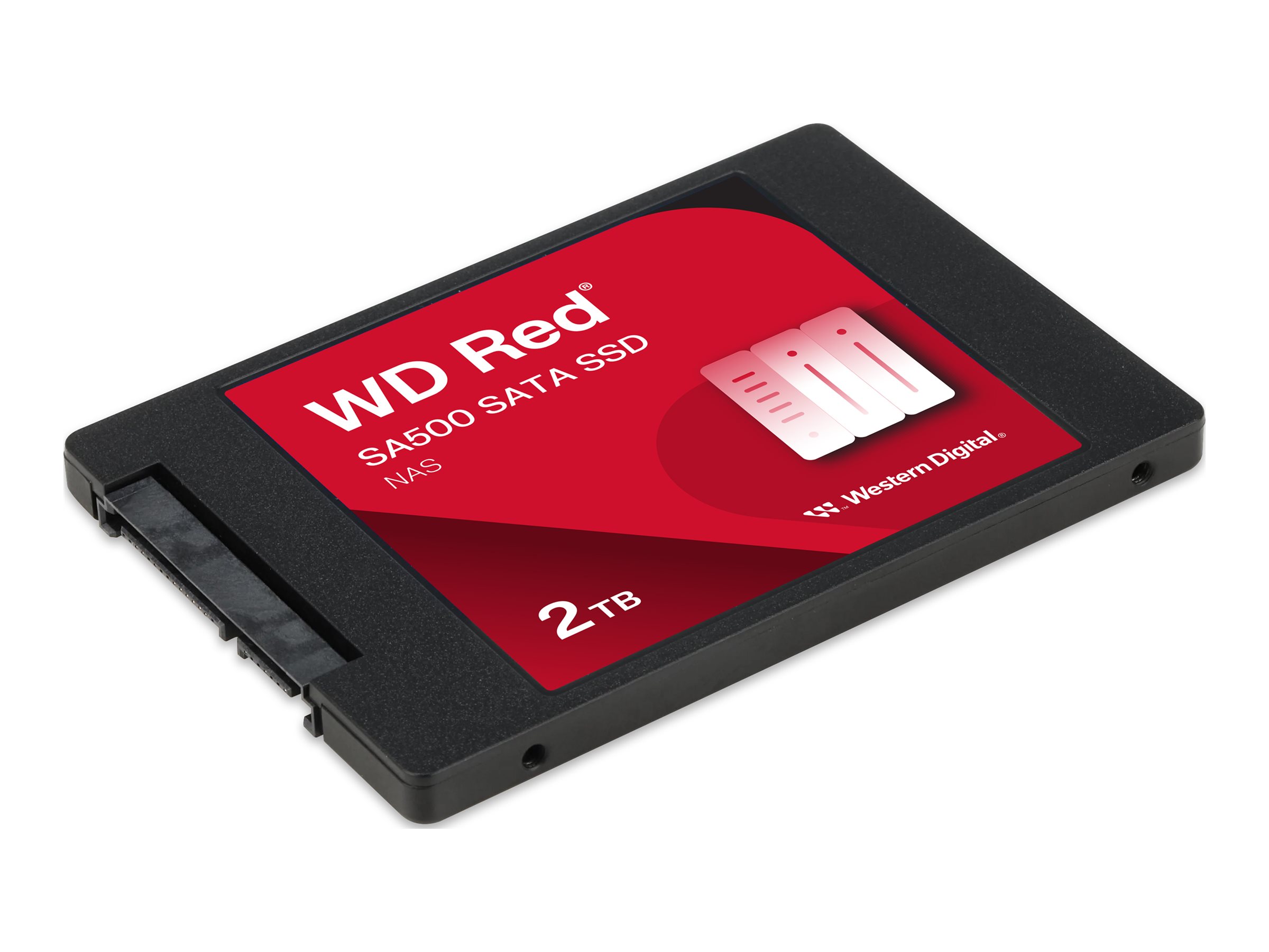 WD Red SA500 WDS200T2R0A - SSD - 2 TB - intern - 2.5" (6.4 cm)