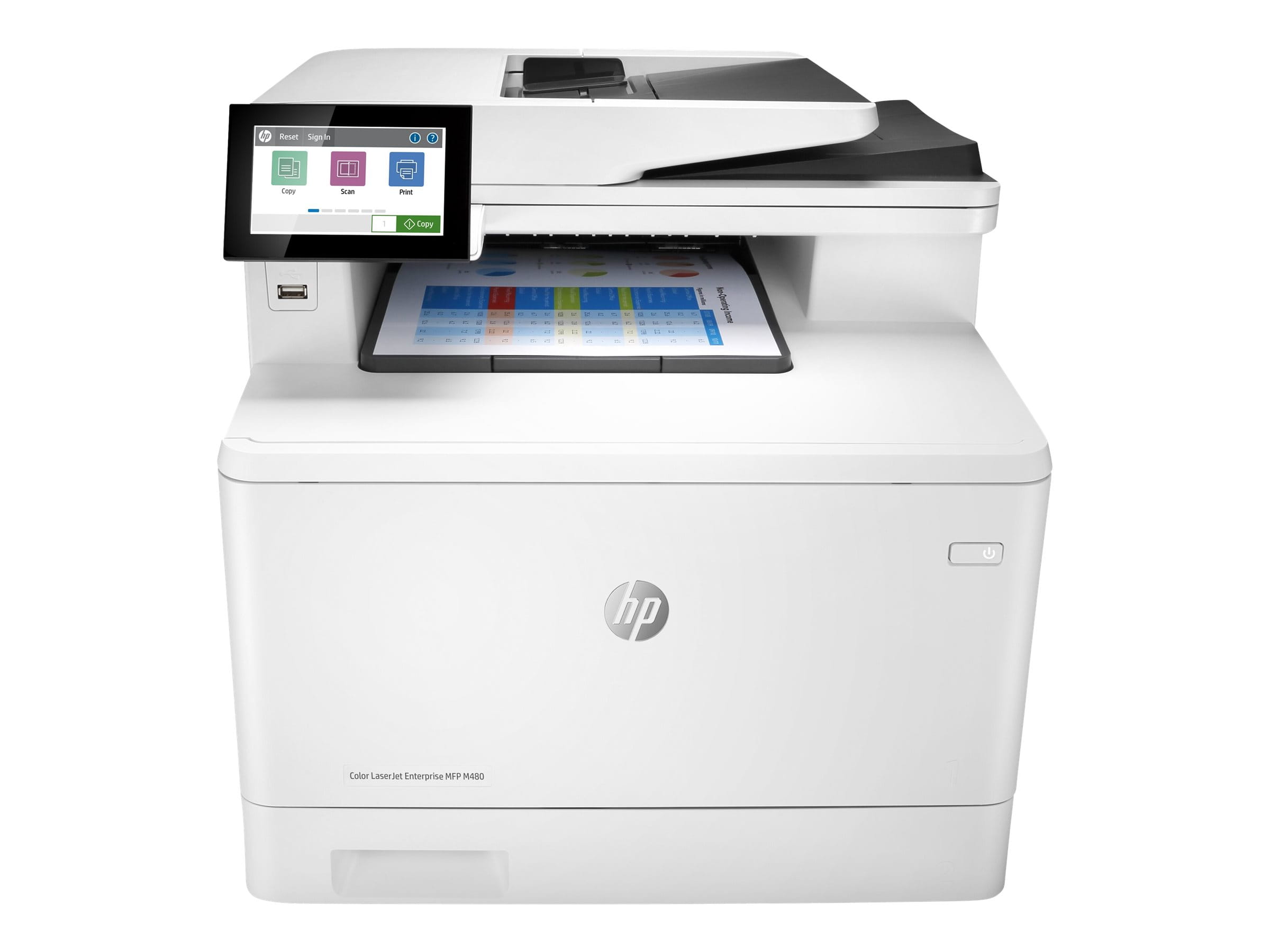 HP Color LaserJet Enterprise MFP M480f - Multifunktionsdrucker - Farbe - Laser - Legal (216 x 356 mm)