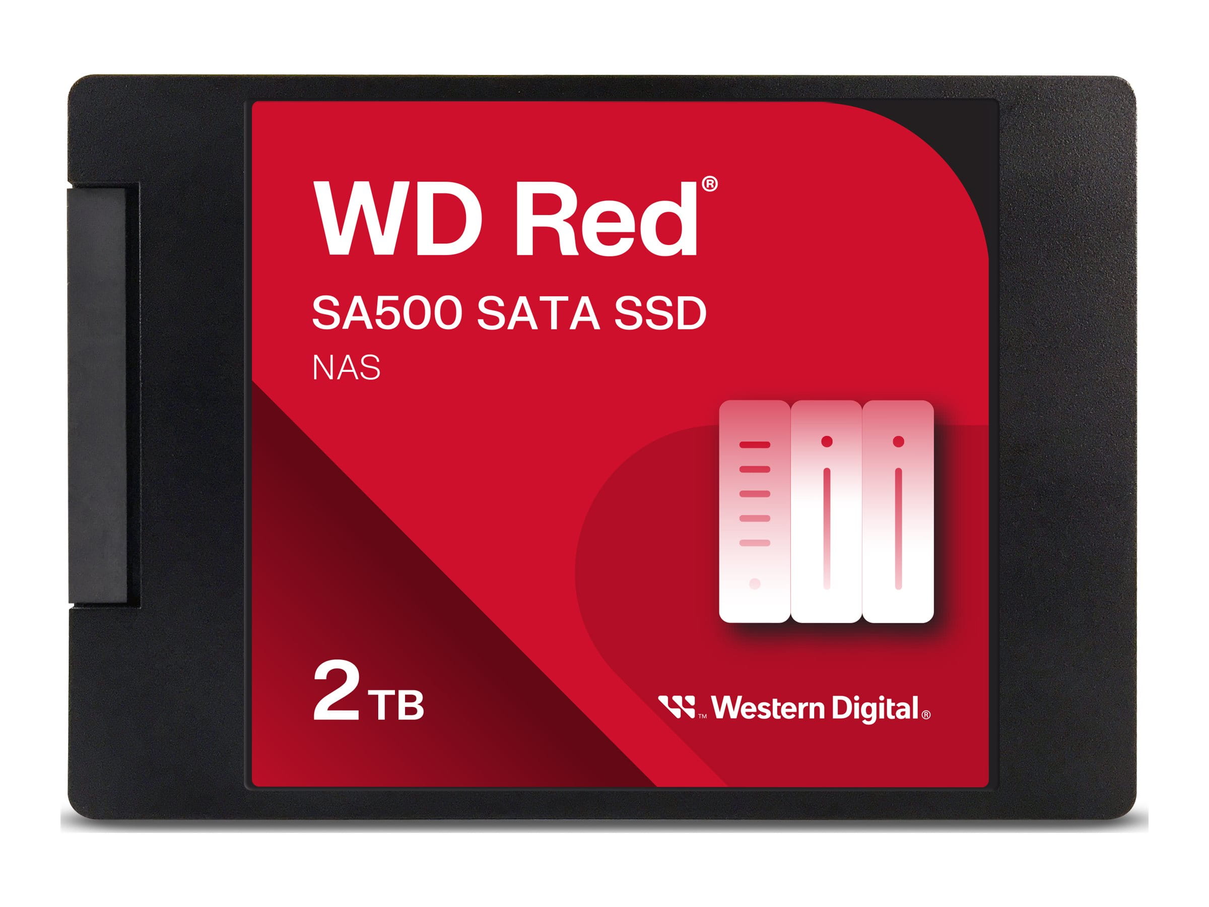 WD Red SA500 WDS200T2R0A - SSD - 2 TB - intern - 2.5" (6.4 cm)