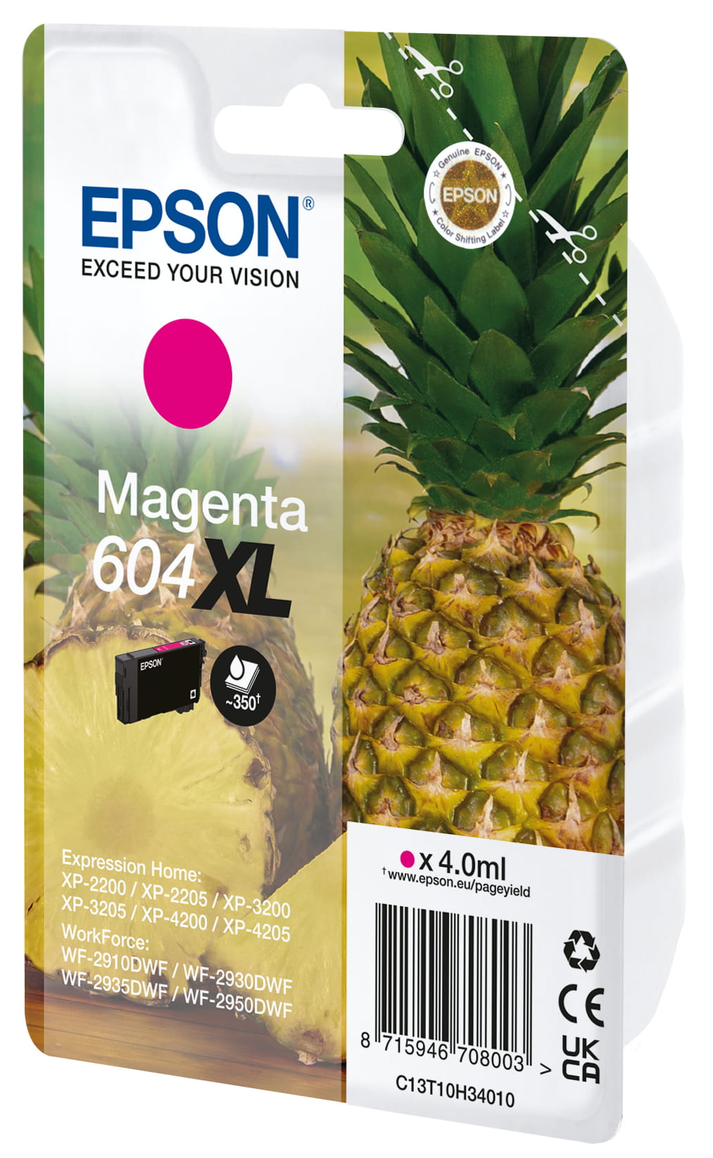 Epson 604XL Singlepack - 4 ml - XL - Magenta