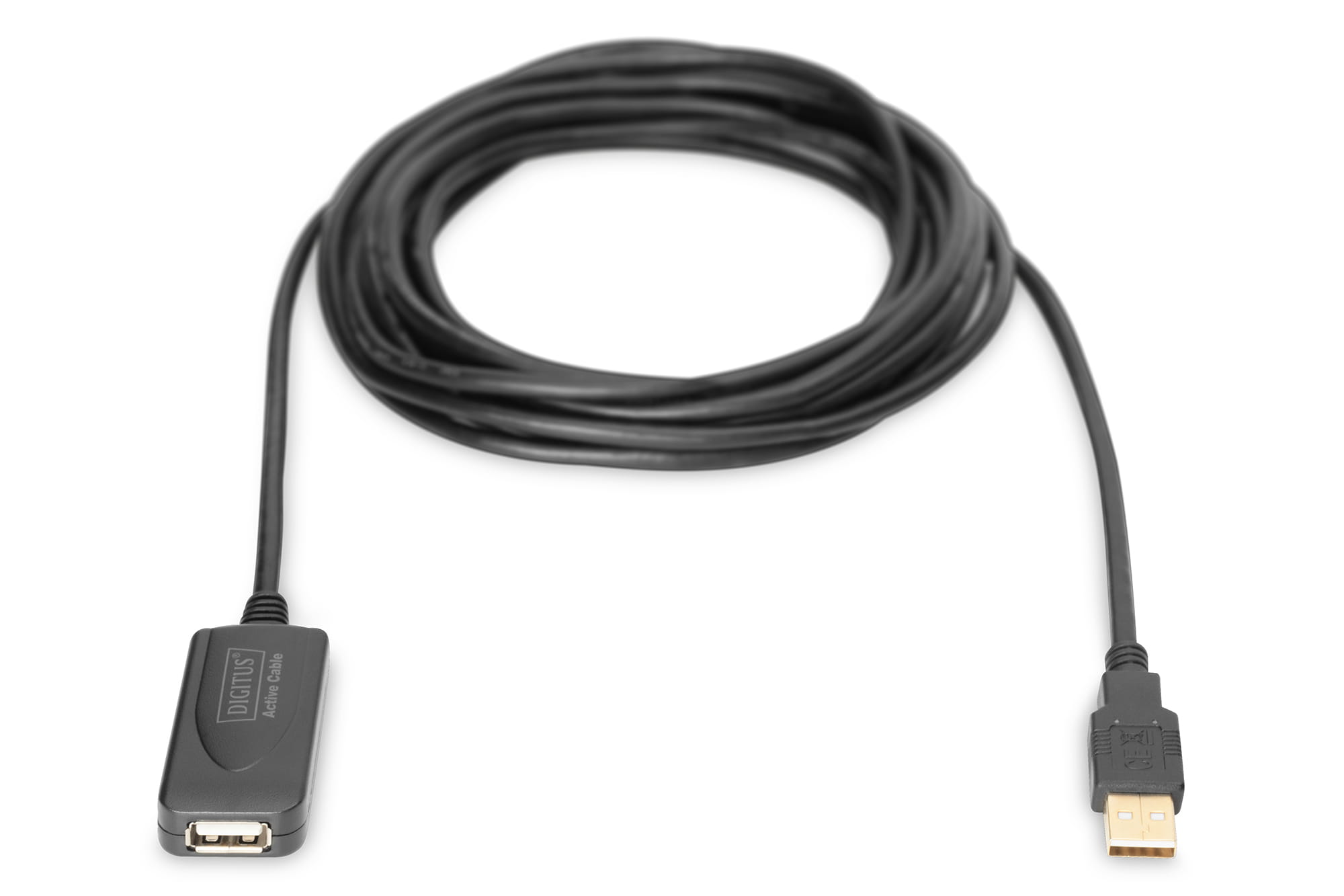 DIGITUS Aktives USB 2.0 Verlängerungskabel, 5m