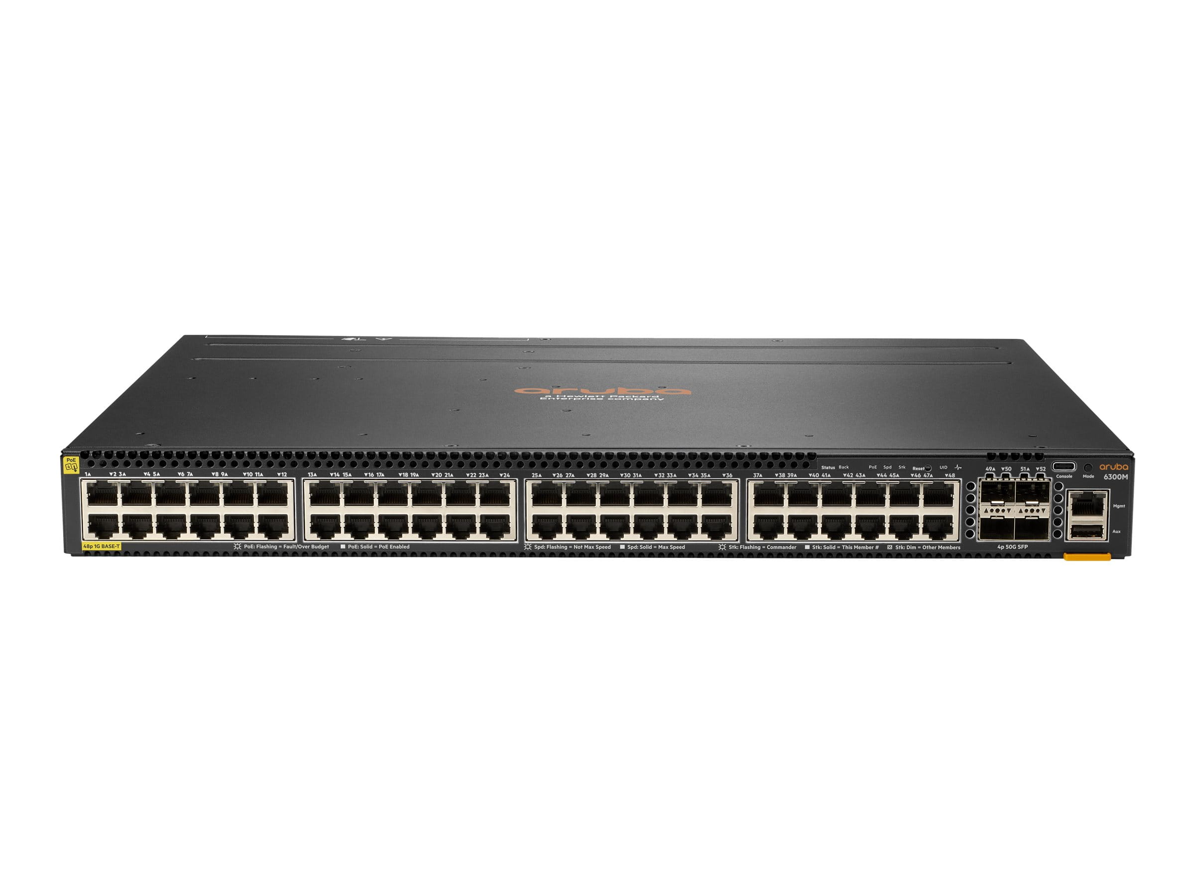 HPE Aruba 6300M - Switch - L3 - managed - 48 x 10/100/1000 (PoE+)