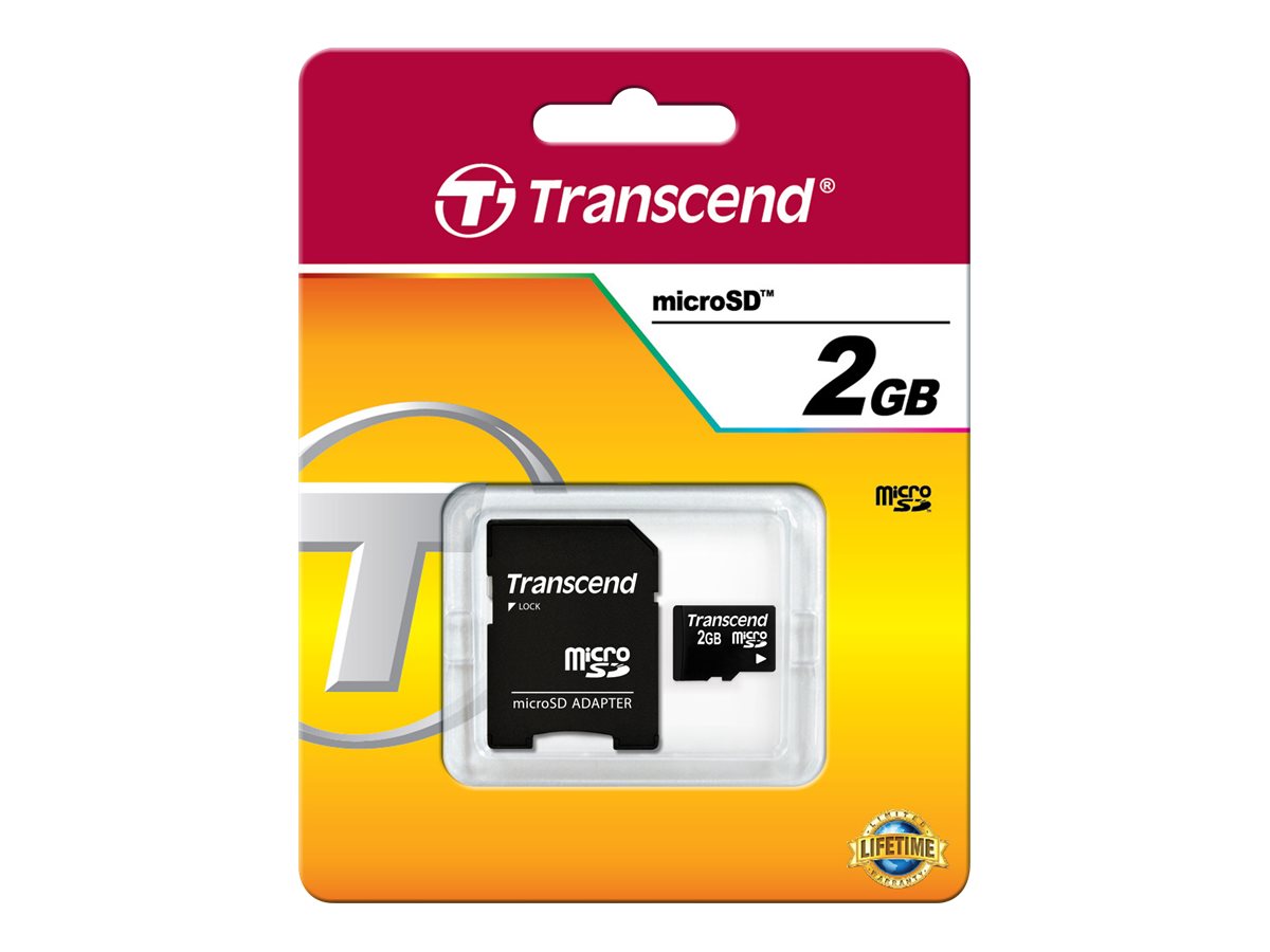 Transcend Flash-Speicherkarte (SD-Adapter inbegriffen)