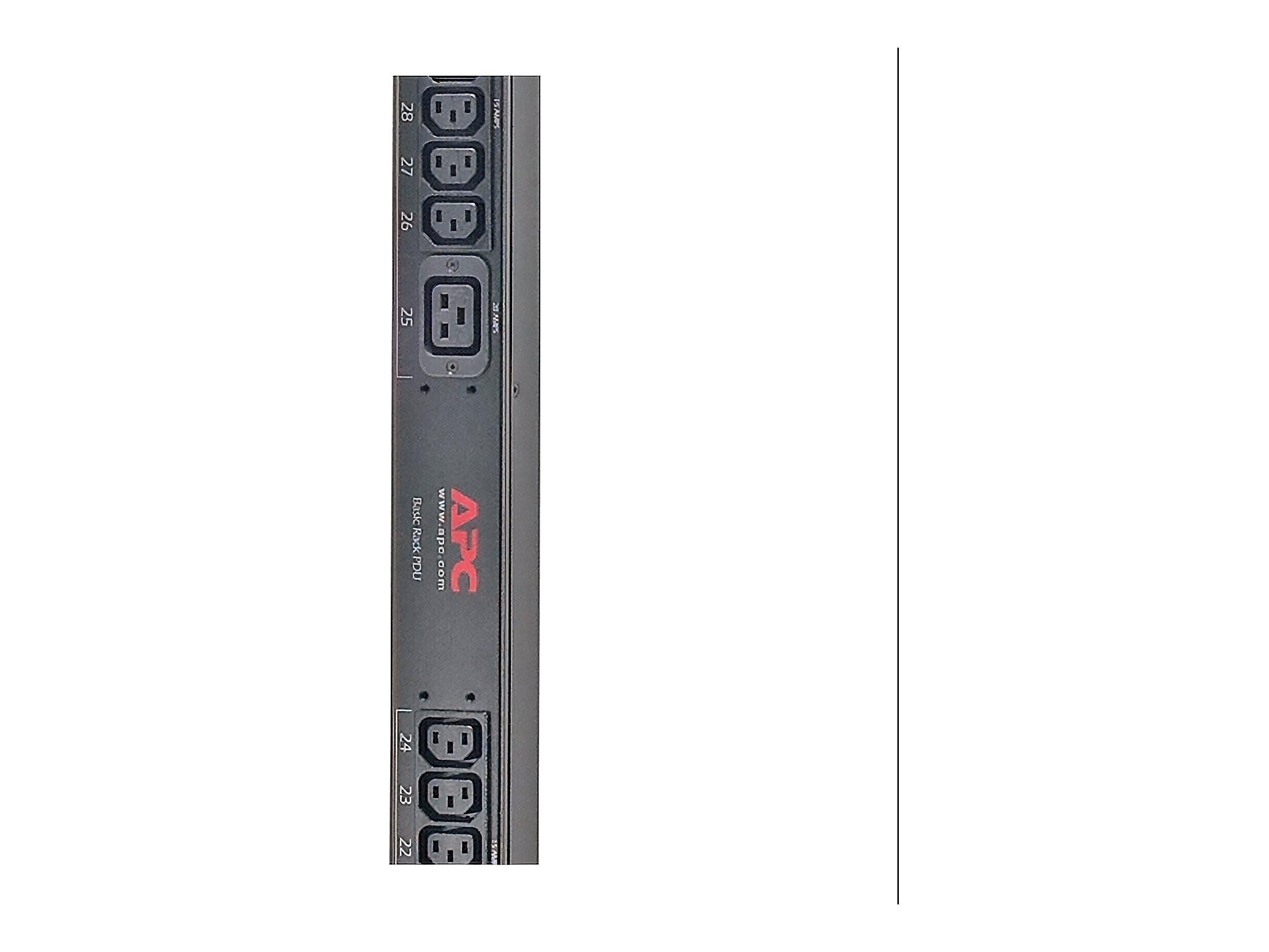 APC Basic Rack PDU Zero U - Steckdosenleiste (Rack - einbaufähig)