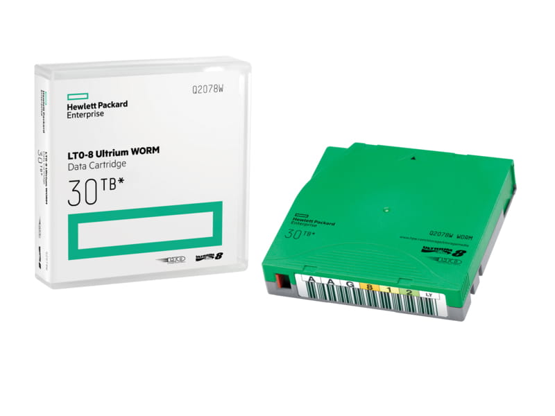 HP HPE Ultrium WORM Data Cartridge - LTO Ultrium WORM 8