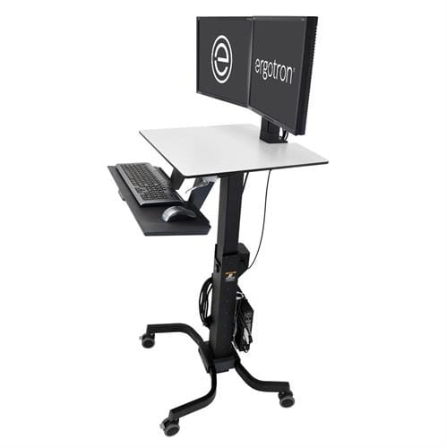 Ergotron WorkFit-C Dual - Sitz-/Steh-Arbeitsplatz