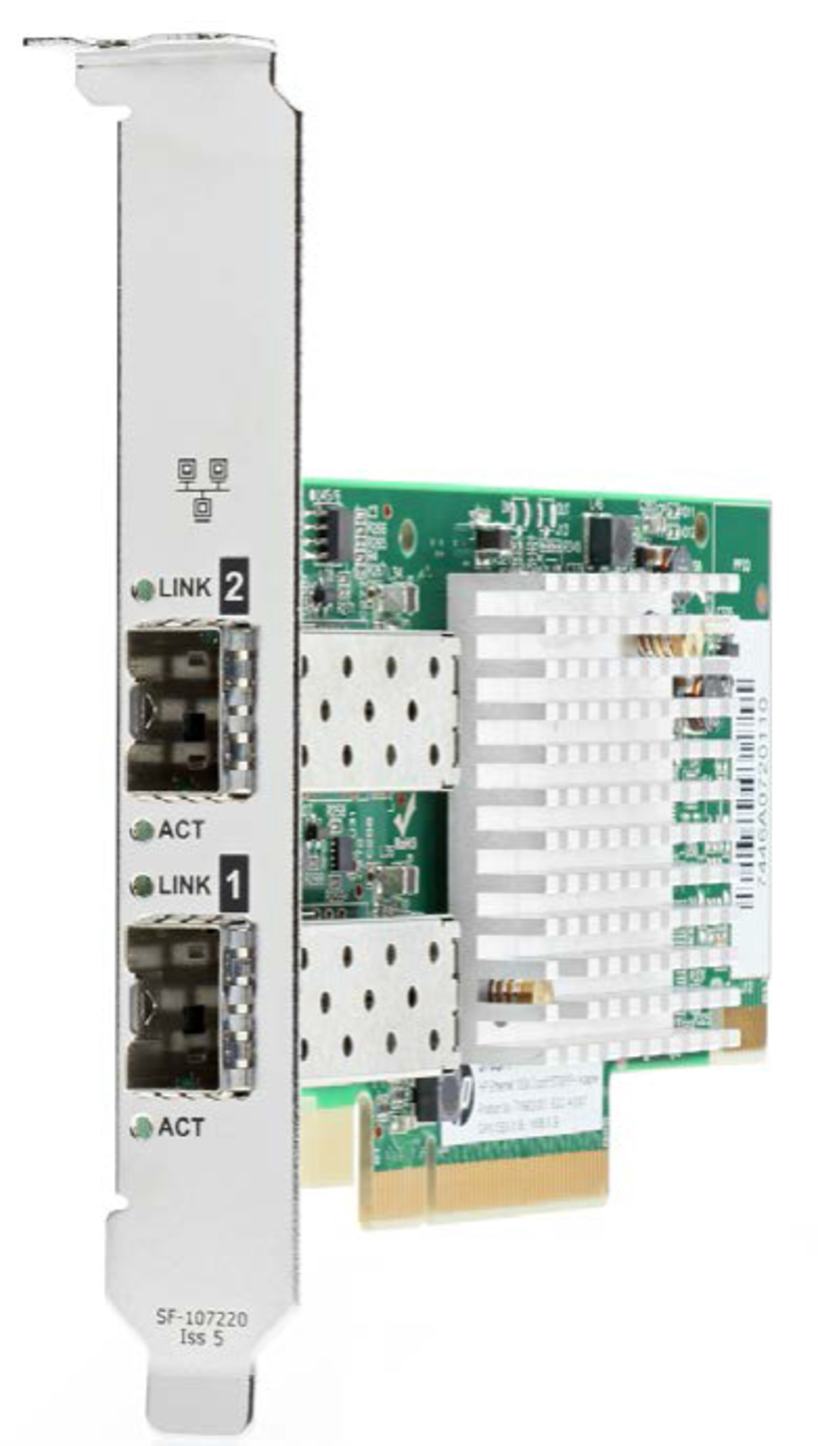 HPE 562SFP+ - Netzwerkadapter - PCIe 3.0 x8 - 10 Gigabit SFP+ x 2