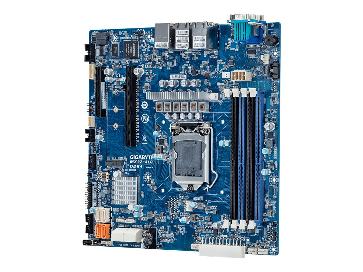 Gigabyte MX32-4L0 - 1.0 - Motherboard - micro ATX