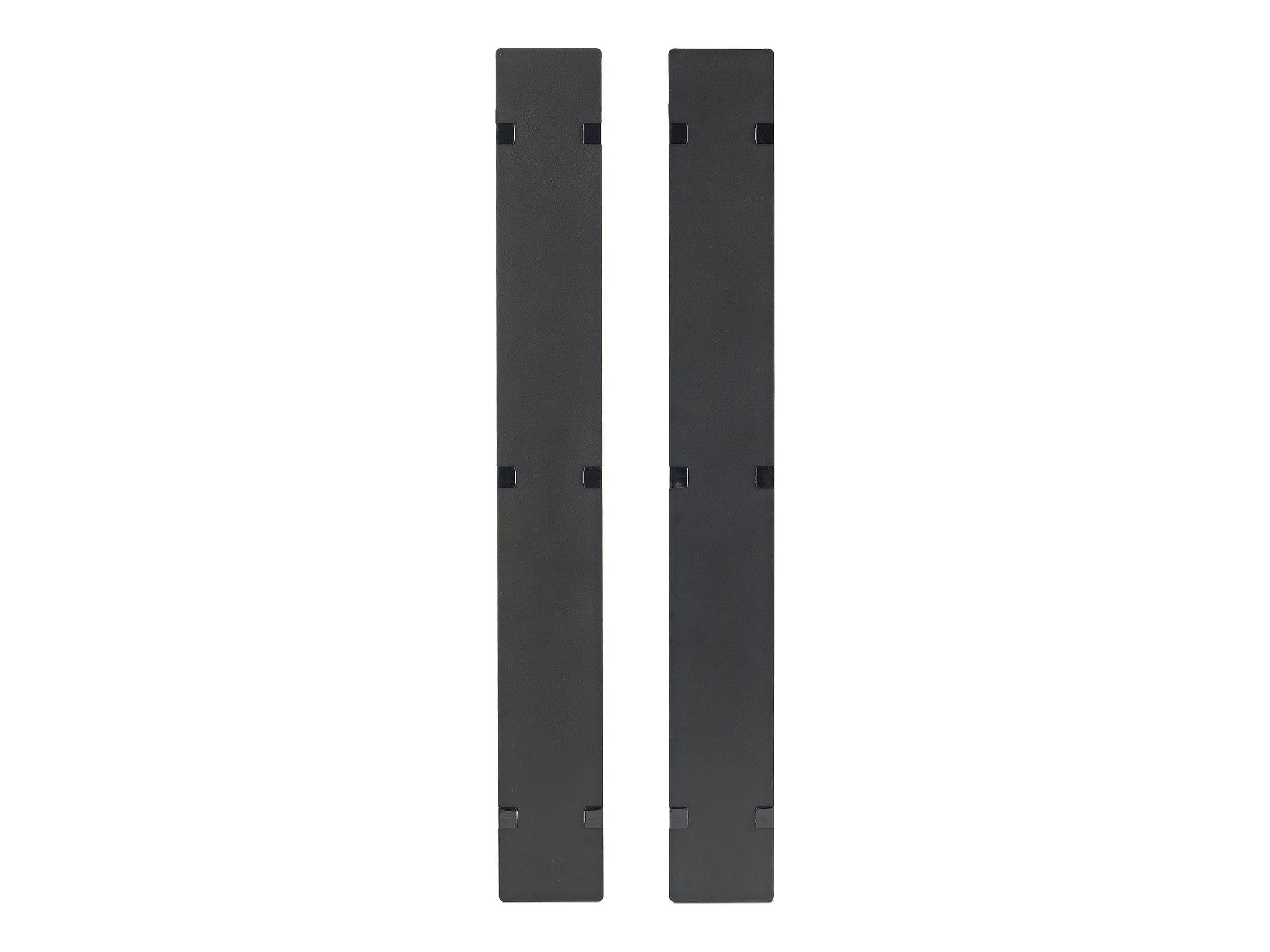 APC Rack-Kabelführungskonsolen-Abdeckung - Schwarz - 42HE - TAA-konform (Packung mit 2)