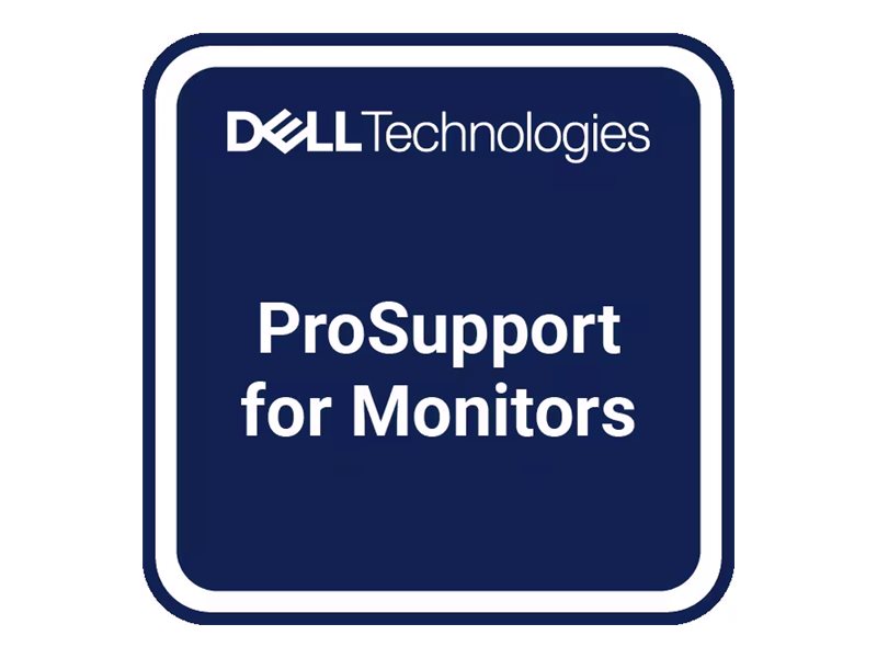 Dell Erweiterung von 3 jahre Basic Advanced Exchange auf 3 jahre ProSupport for monitors