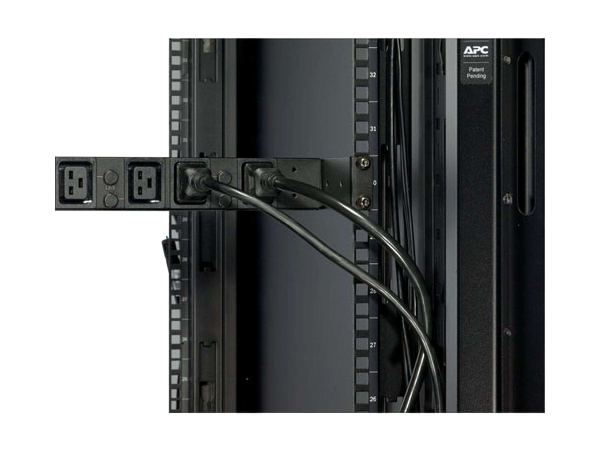 APC Basic Rack PDU - Steckdosenleiste (Rack - einbaufähig) - Wechselstrom 208 V - 3 Phasen - Eingabe, Eingang Hubbell CS8365C - Ausgangsanschlüsse: 6 (IEC 60320 C19)