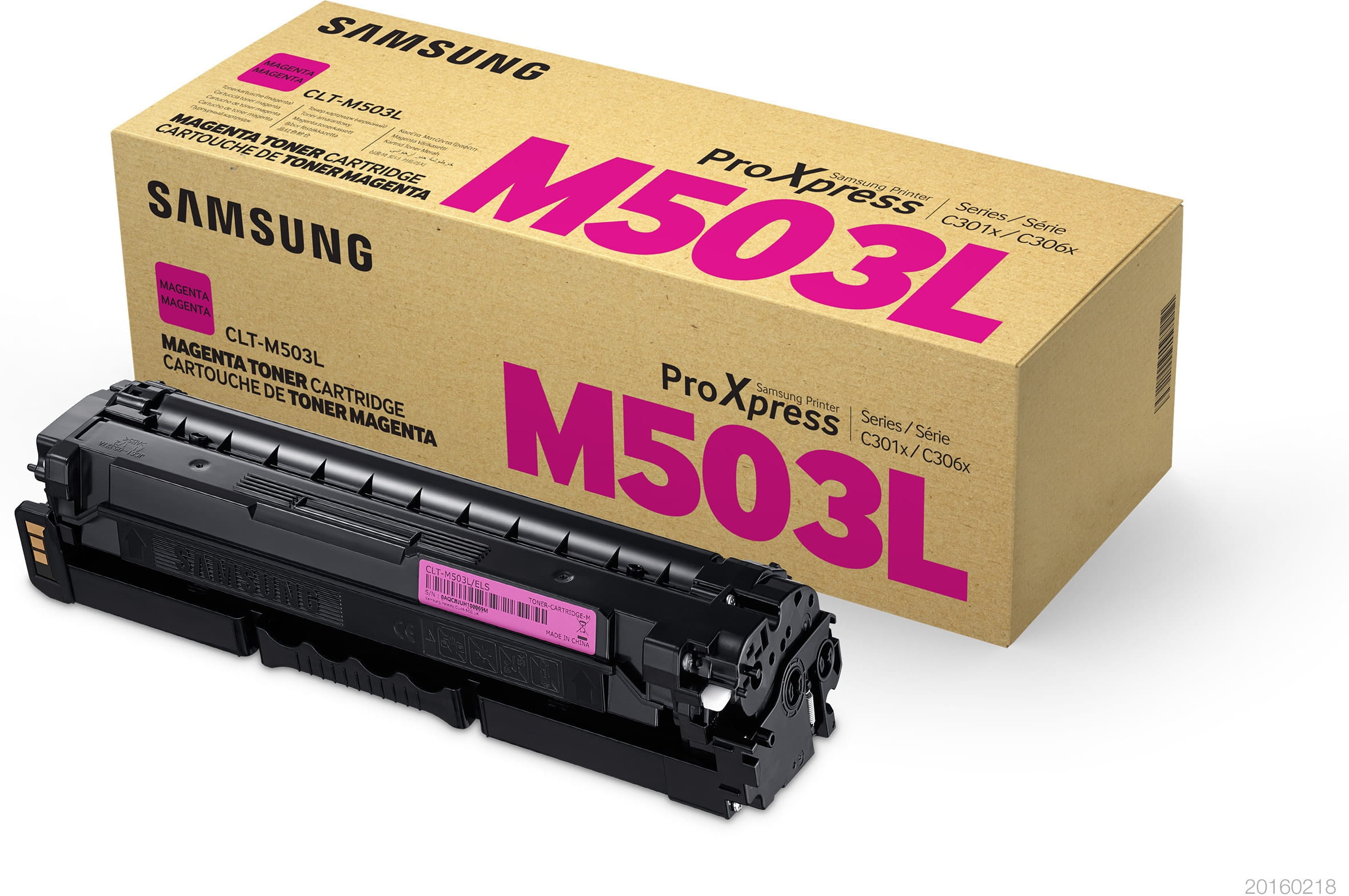 HP Samsung CLT-M503L - Hohe Ergiebigkeit - Magenta - Original - Tonerpatrone (SU281A)