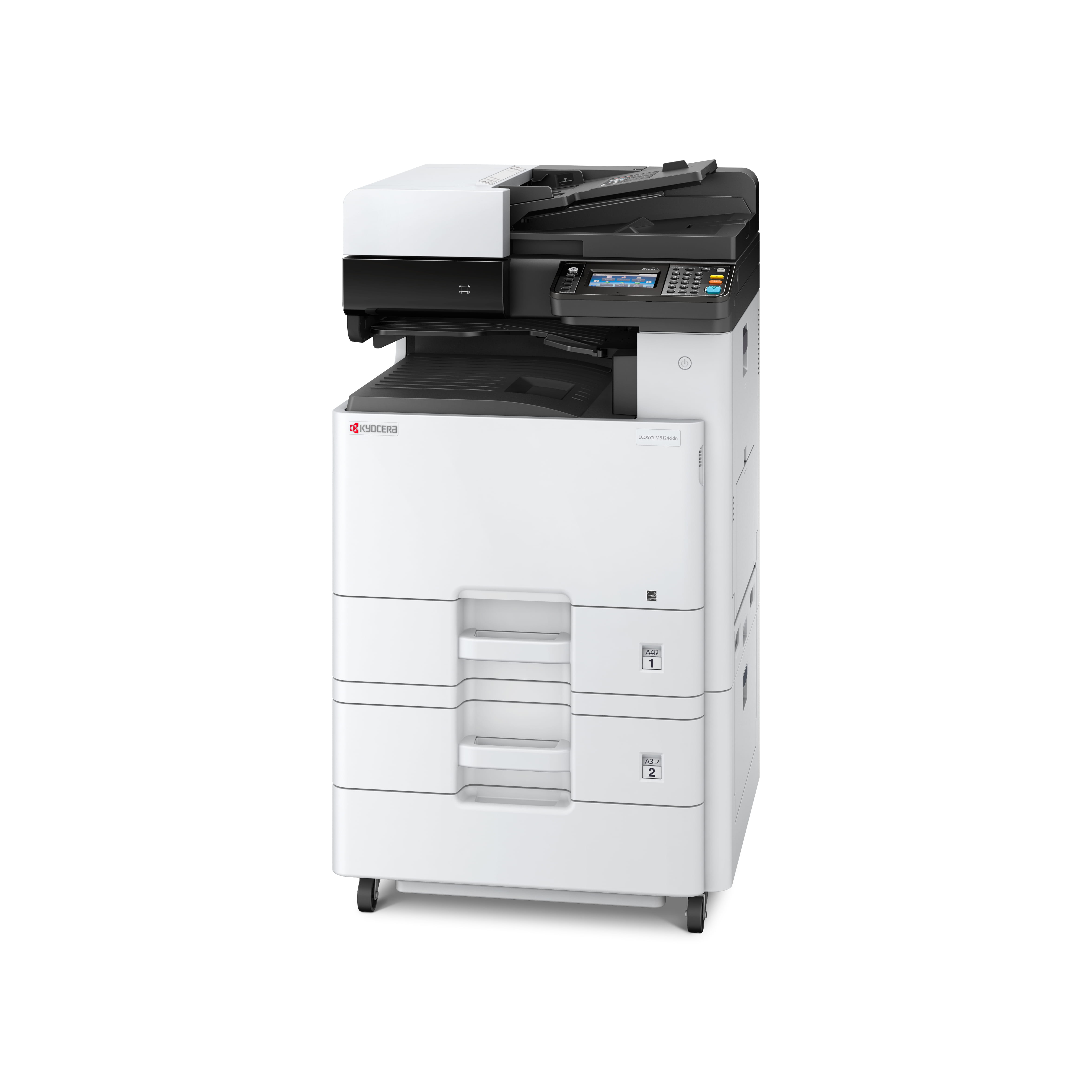Kyocera ECOSYS M8124cidn - Multifunktionsdrucker - Farbe - Laser - A3/Ledger (297 x 432 mm)