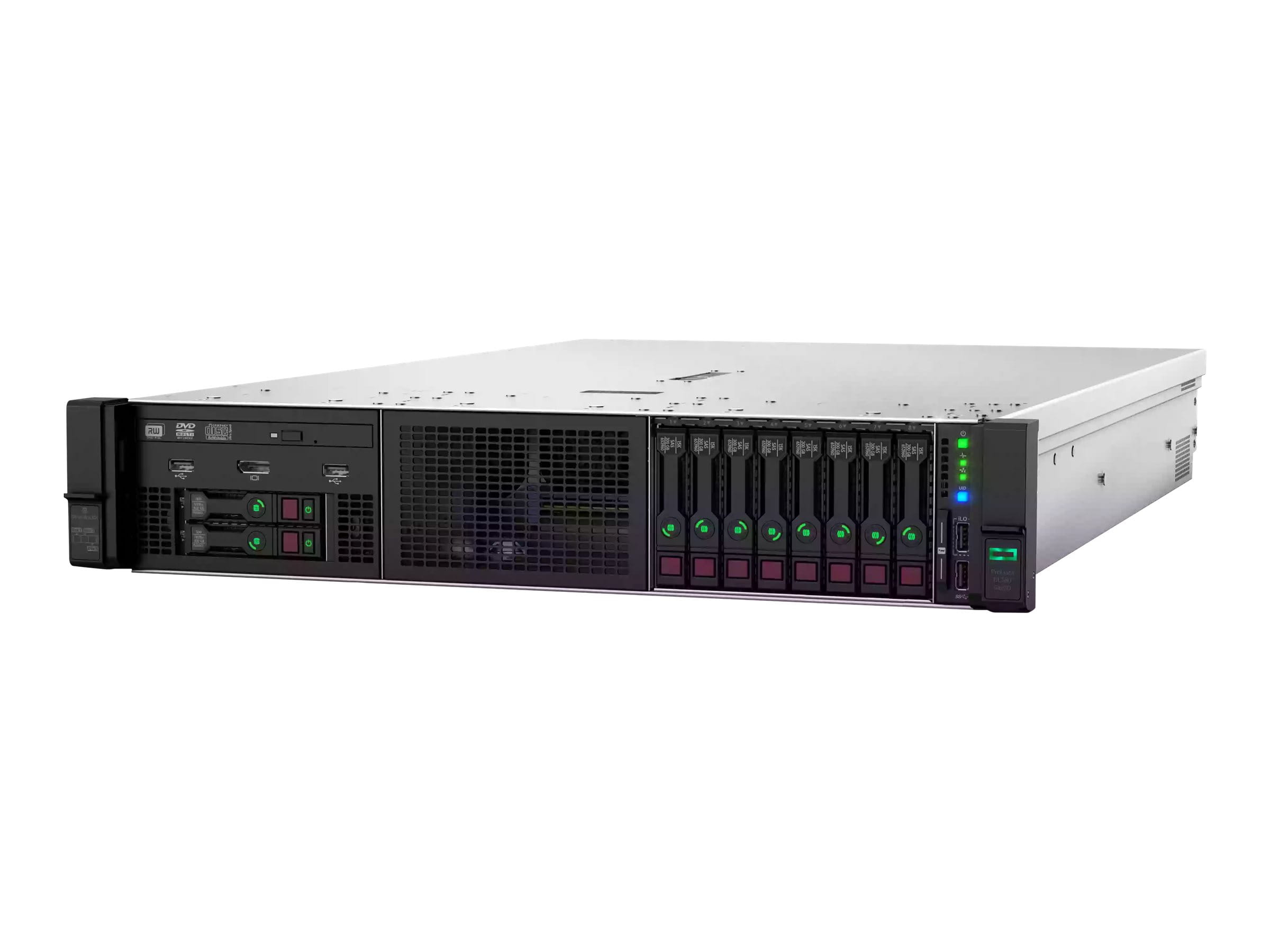 HPE ProLiant DL380 Gen10 Network Choice - Server - Rack-Montage - 2U - zweiweg - 1 x Xeon Gold 6248R / 3 GHz - RAM 32 GB - SATA/SAS - Hot-Swap 6.4 cm (2.5")