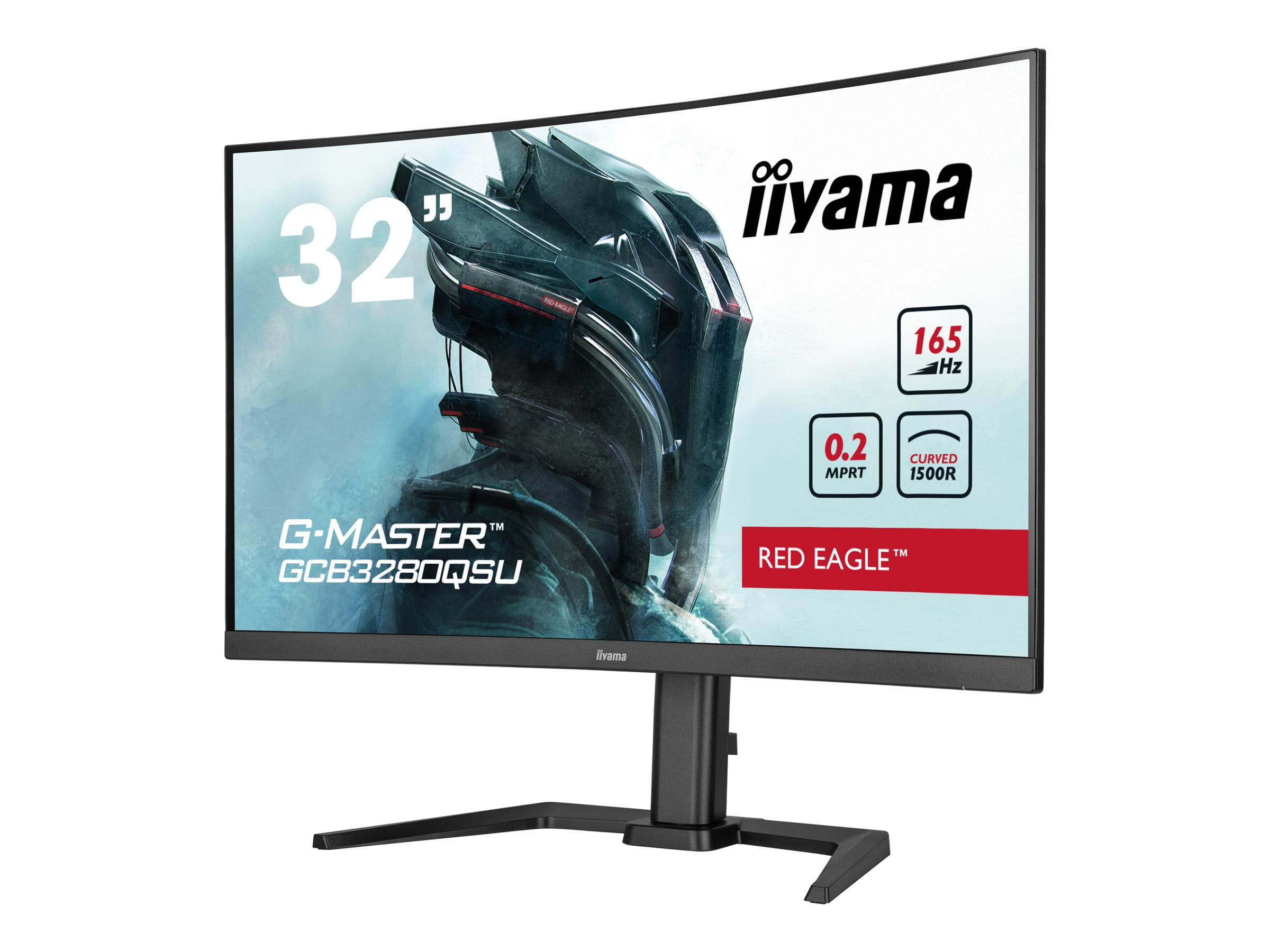 Iiyama G-MASTER Red Eagle GCB3280QSU-B1 - LED-Monitor - gebogen - 81.3 cm (32")