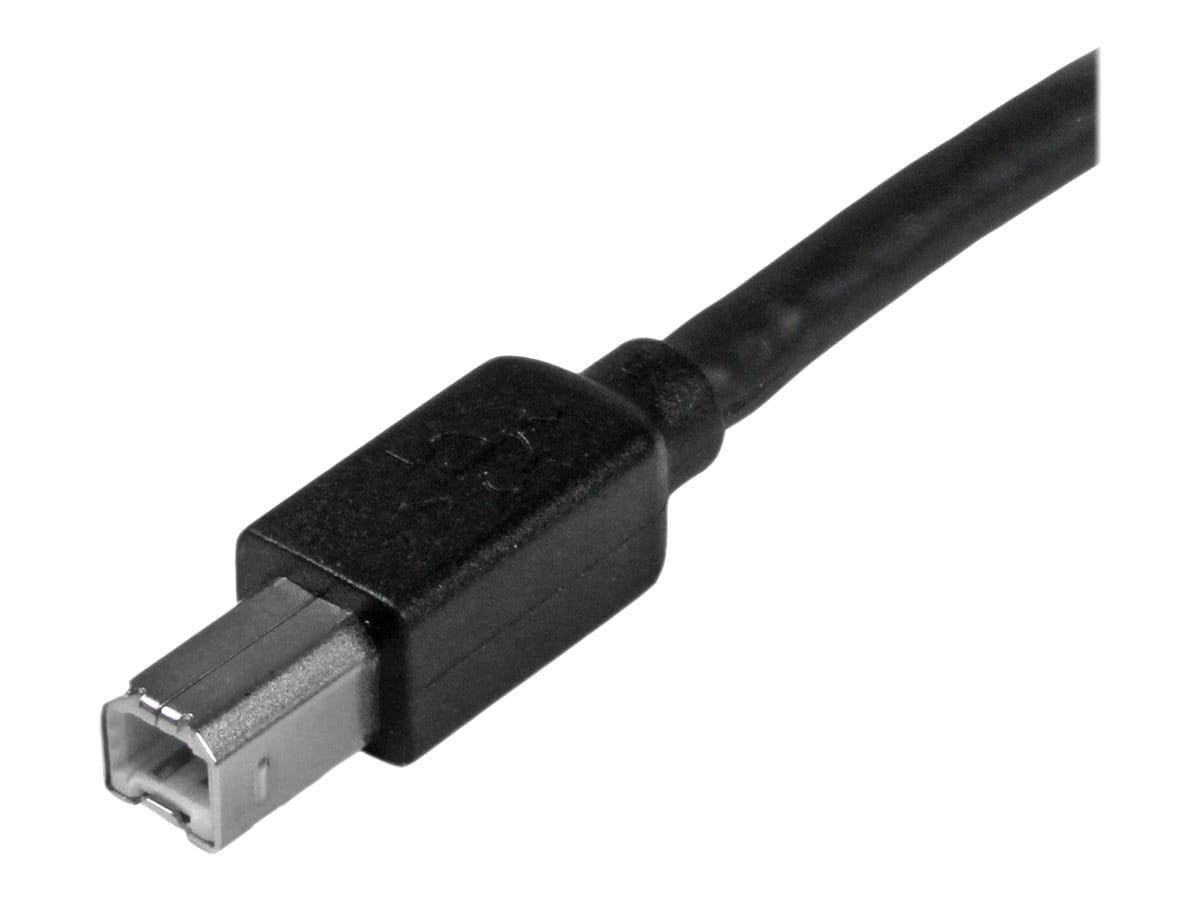 StarTech.com 15m aktives USB 2.0 A auf B Kabel - Stecker/Stecker - USB Druckerkabel 1x USB A / 1x USB B - Schwarz - USB-Kabel - USB Typ B (M)