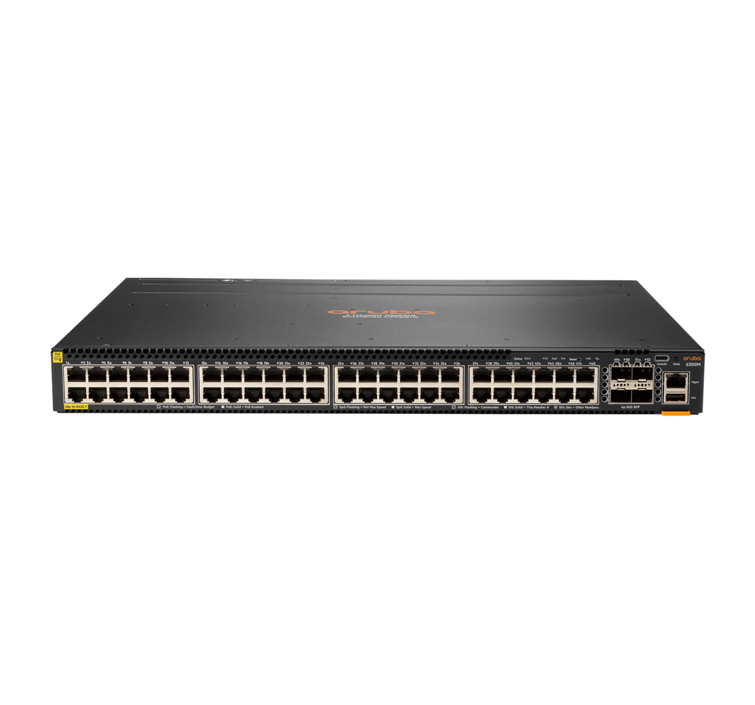 HPE Aruba 6300M - Switch - L3 - managed - 48 x 10/100/1000 (PoE+)