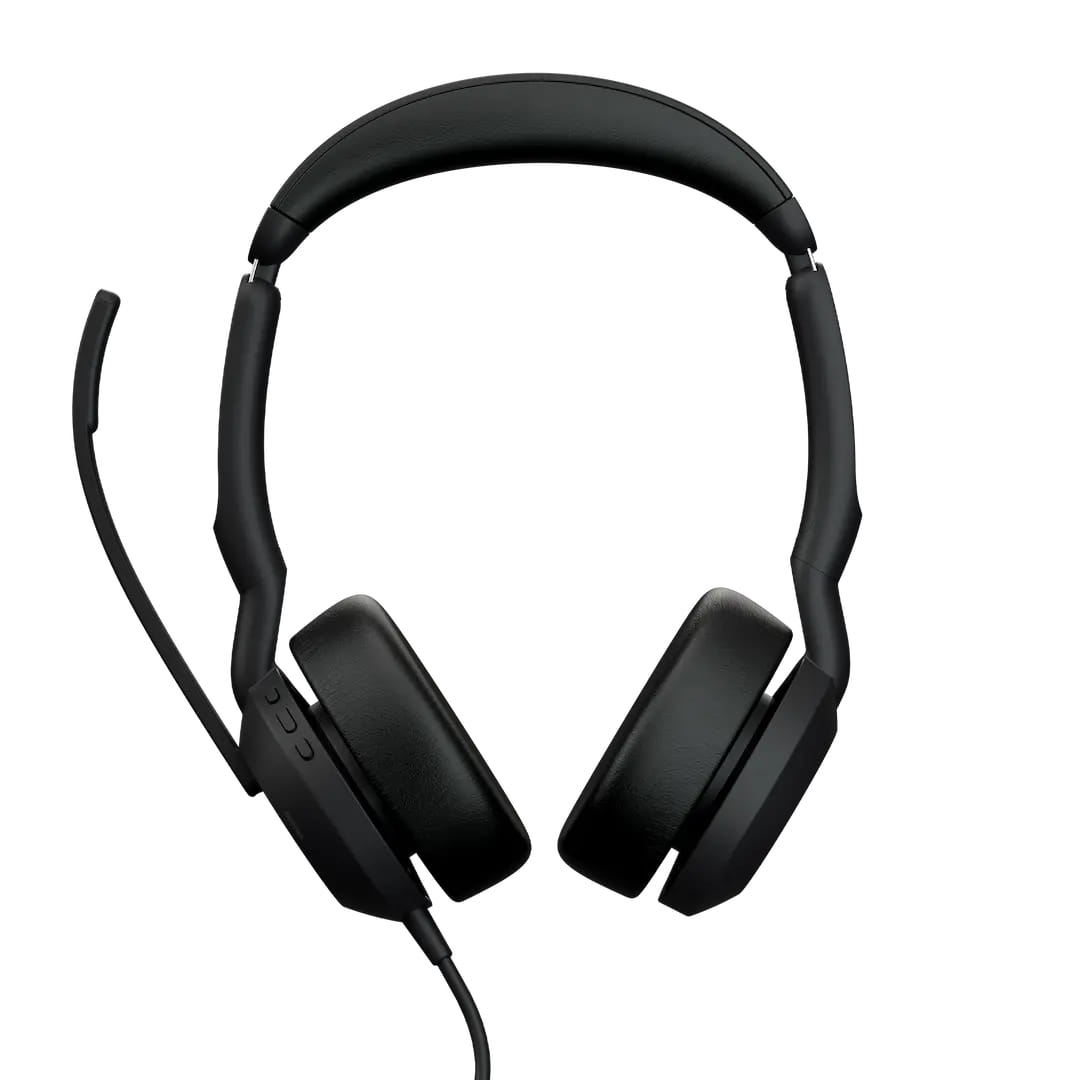 Jabra Evolve2 50 USB C/A UC Stereo, Kabelgebunden, 20 - 20000 Hz, Büro/Callcenter, 148,9 g, Kopfhörer, Schwarz