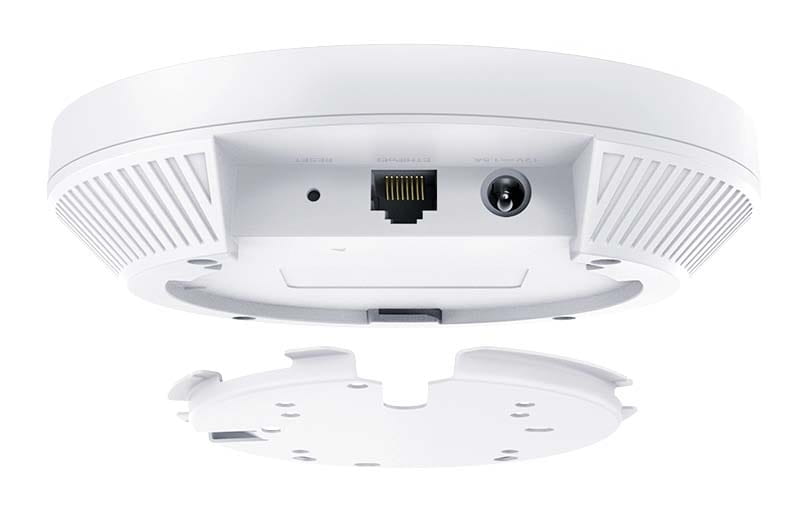 TP-LINK Omada EAP613 V1 - Accesspoint - Wi-Fi 6 - 2.4 GHz, 5 GHz - Cloud-verwaltet - Wand- / Deckenmontage (Packung mit 5)