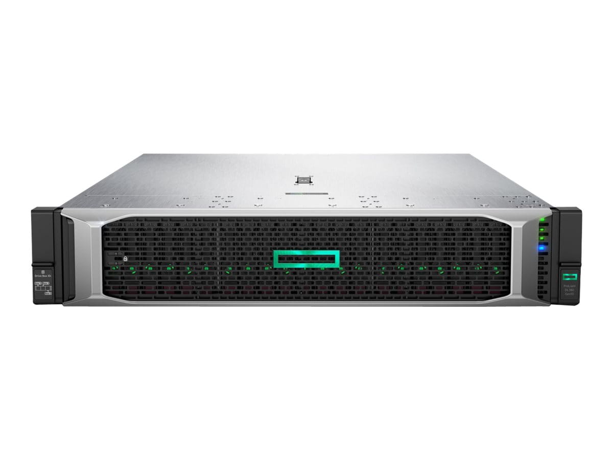 HPE ProLiant DL380 Gen10 - Server - 1 x Xeon Silver 4210R / 2.4 GHz - RAM: 2 x 32 GB DDR4 - Drive: 2x 1,92 TB SSD - Netzteil: 2x 800W - P408i-a SR Controller (Smart Choice)