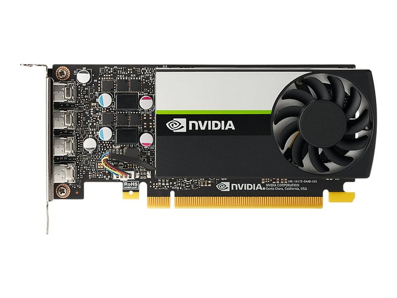 PNY NVIDIA T1000 - Grafikkarten - 8 GB GDDR6 - PCIe 3.0 x16 Low-Profile