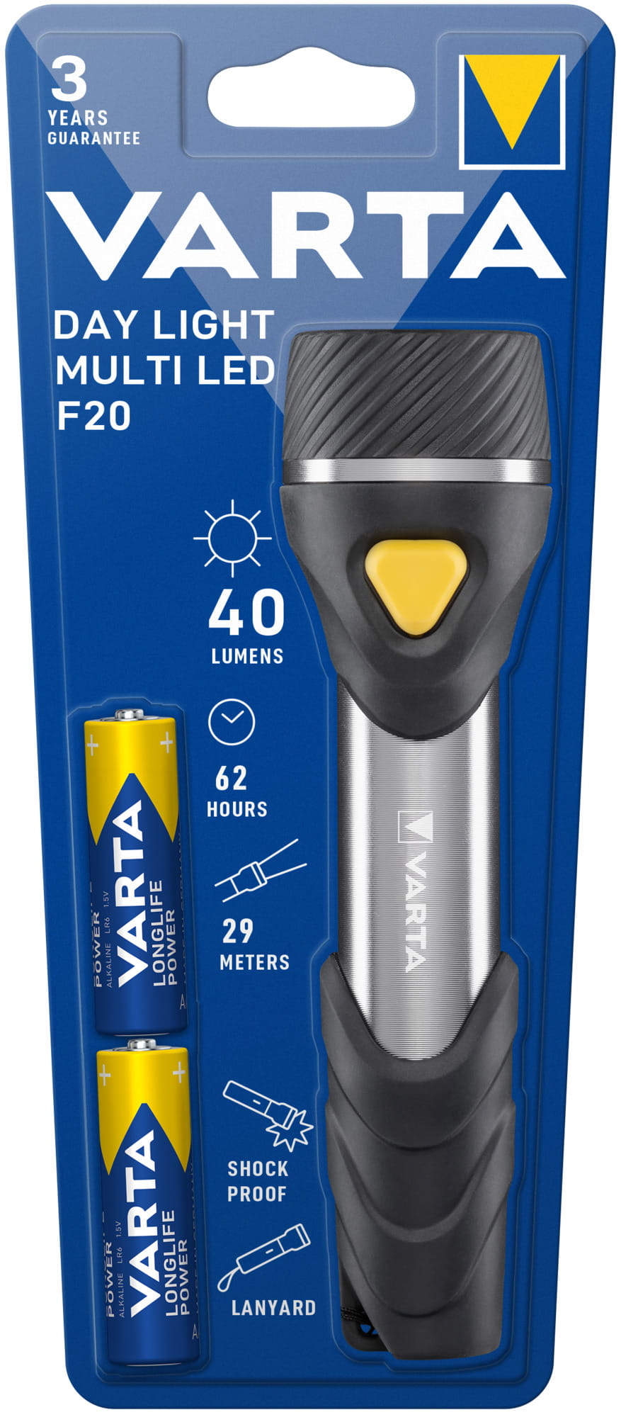 Varta Day Light Multi LED F20 - Taschenlampe