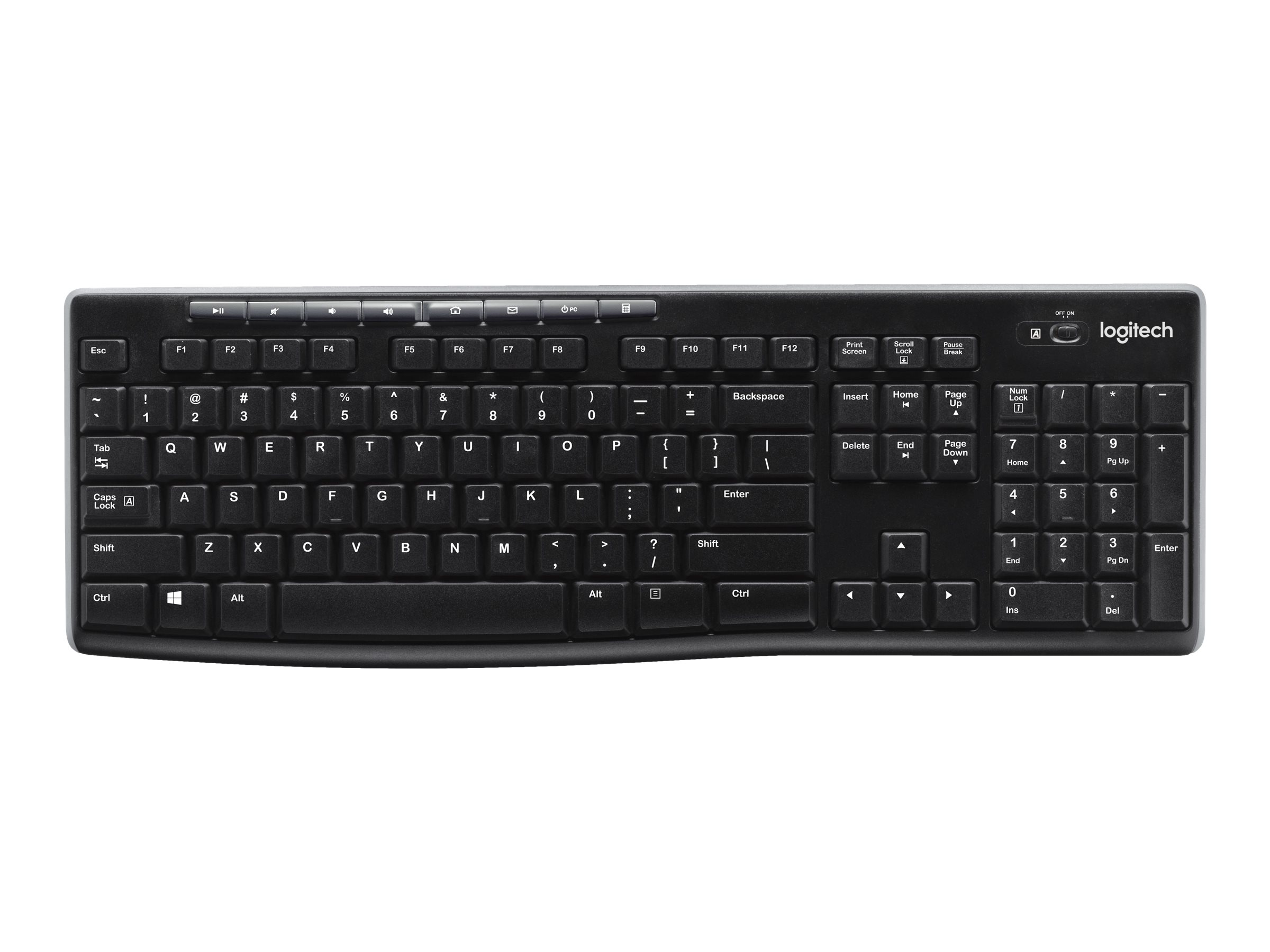 Logitech Wireless Keyboard K270 - Tastatur - kabellos