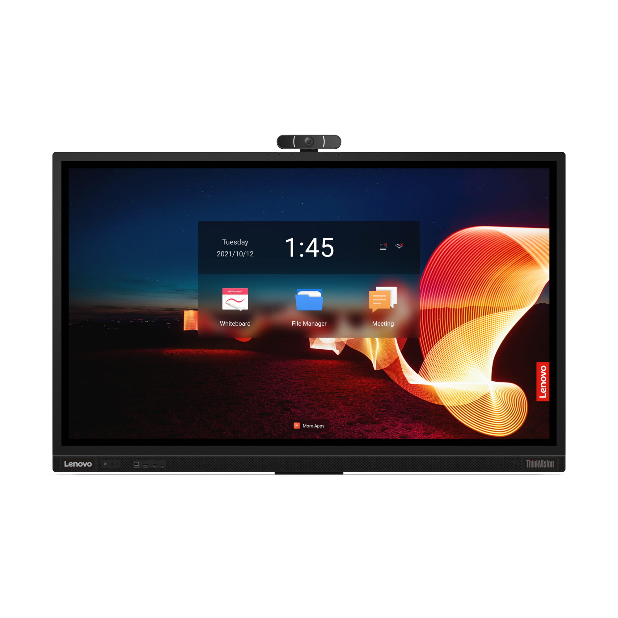 Lenovo ThinkVision T65 - 165 cm (65") Diagonalklasse LCD-Display mit LED-Hintergrundbeleuchtung - interaktiv - mit Touchscreen (Multitouch)
