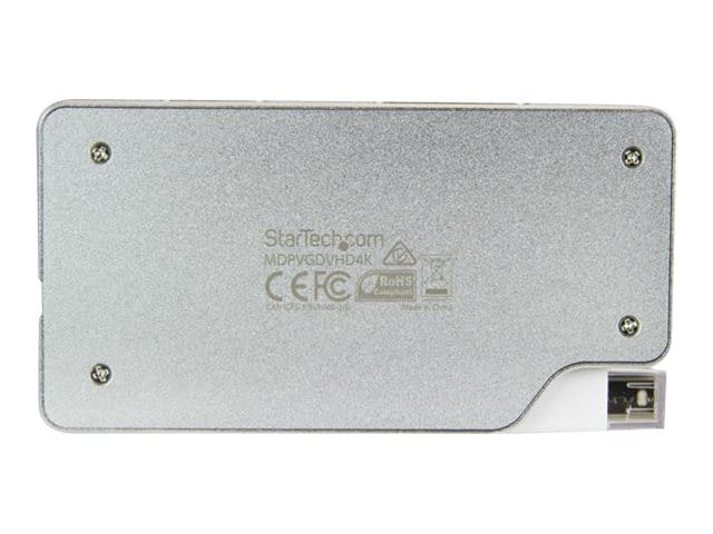 StarTech.com Aluminium Reise A/V Adapter 3-in-1 Mini DisplayPort auf VGA, DVI oder HDMI
