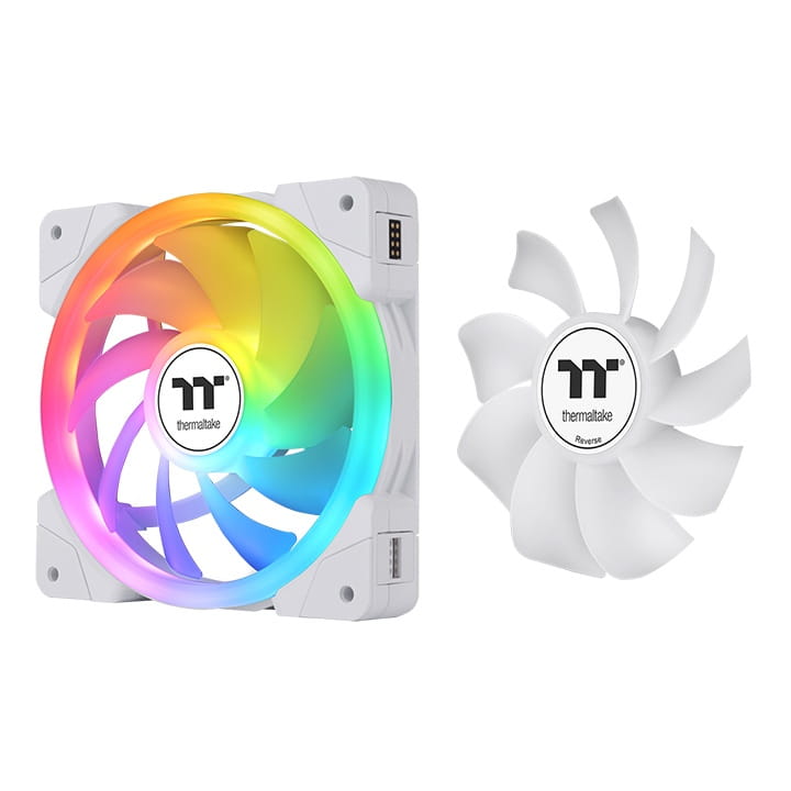 Thermaltake SWAFAN EX14 ARGB - Premium Edition - Gehäuselüfter - 140 mm - weiß (Packung mit 3)