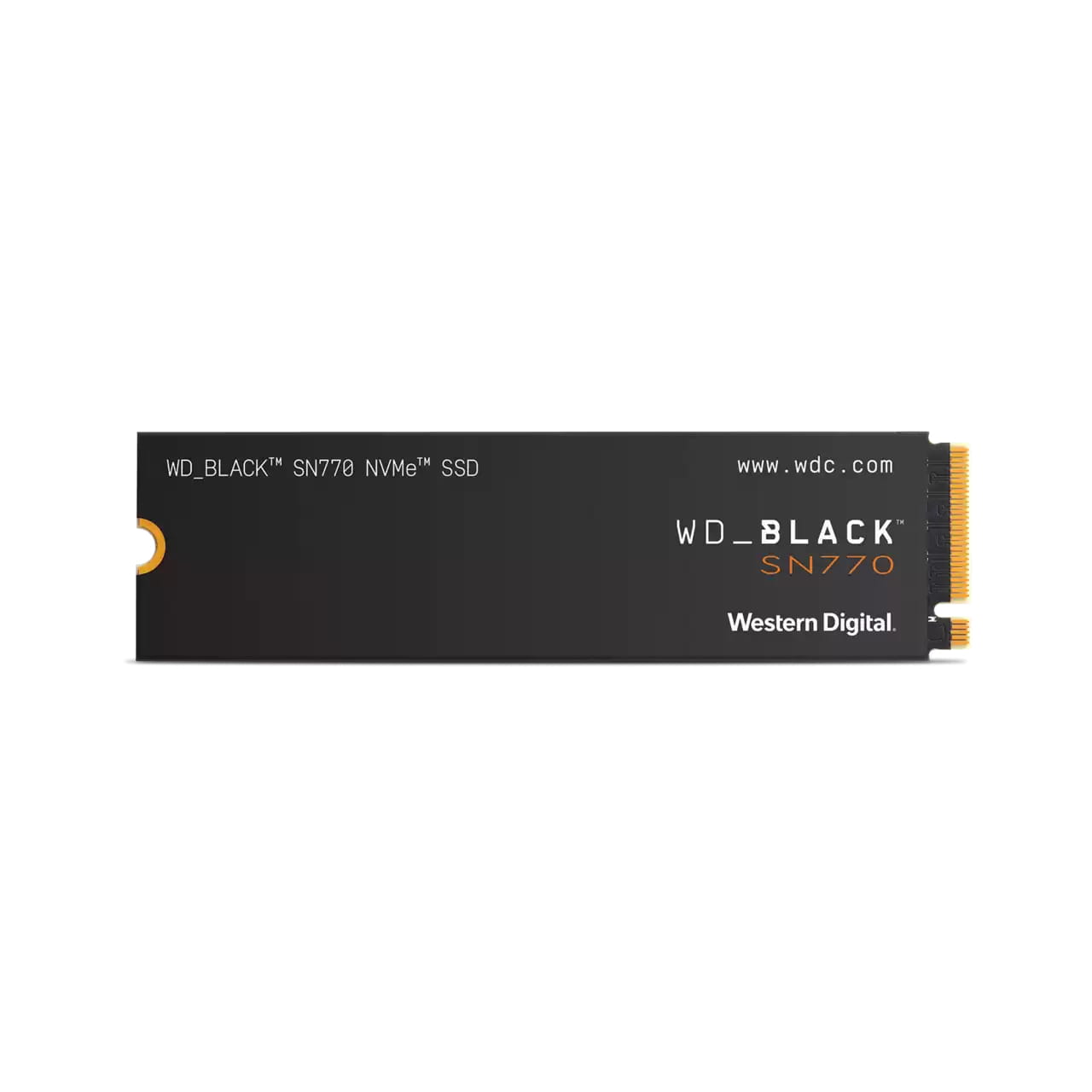 WD WD_BLACK SN770 WDS100T3X0E-00B3N0 - SSD - 1 TB - intern - M.2 2280 - PCIe 4.0 x4 (NVMe)