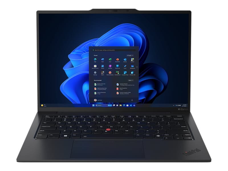 Lenovo ThinkPad X1 Carbon Gen 12 21KC - 180°-Scharnierdesign - Intel Core Ultra 7 165U / 1.7 GHz - Win 11 Pro - Intel Graphics - 64 GB RAM - 1 TB SSD TCG Opal Encryption - 35.6 cm (14")