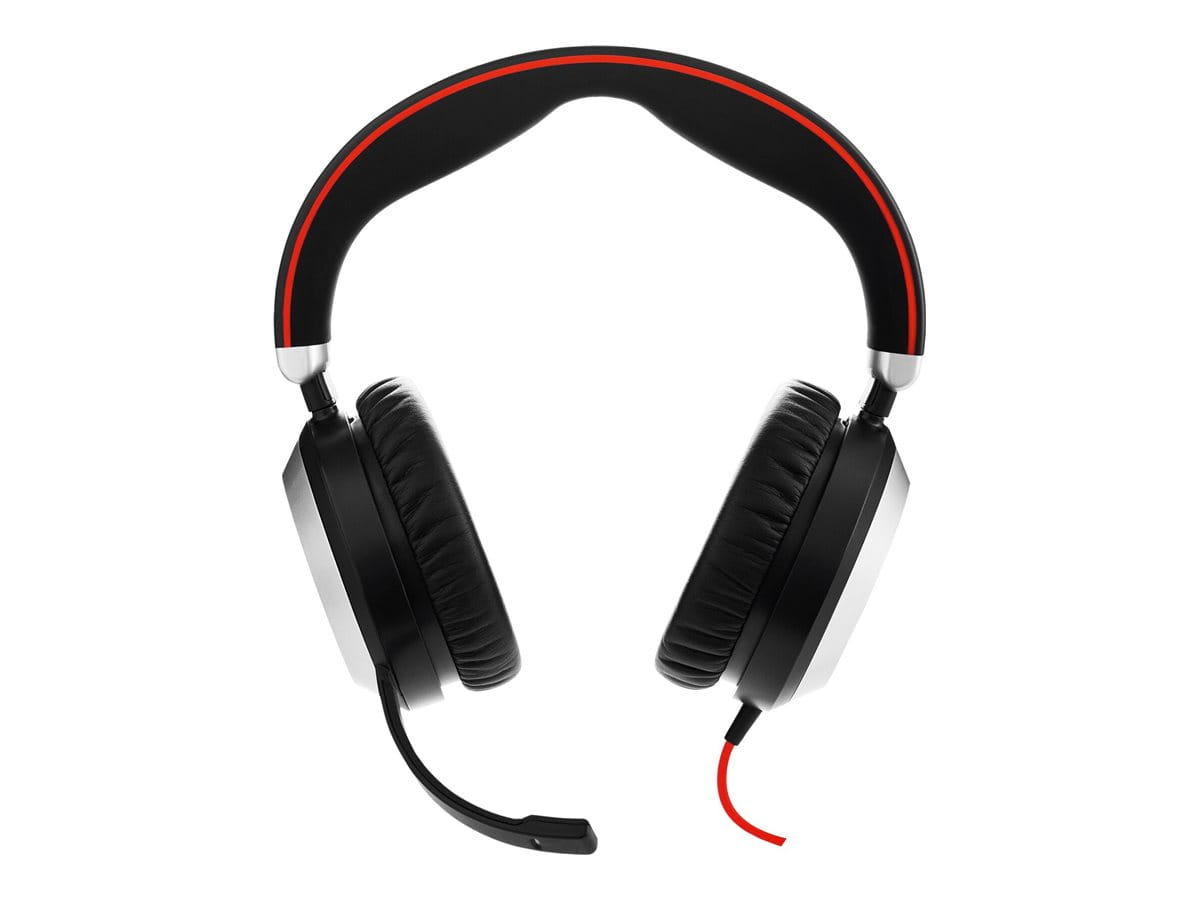 Jabra Evolve 80 UC stereo - Headset - ohrumschließend