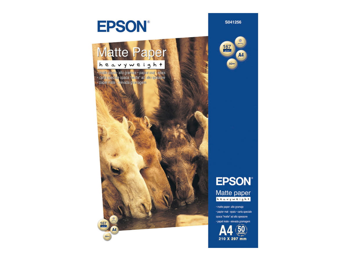 Epson Matt - A4 (210 x 297 mm) - 167 g/m² - 50 Blatt Papier