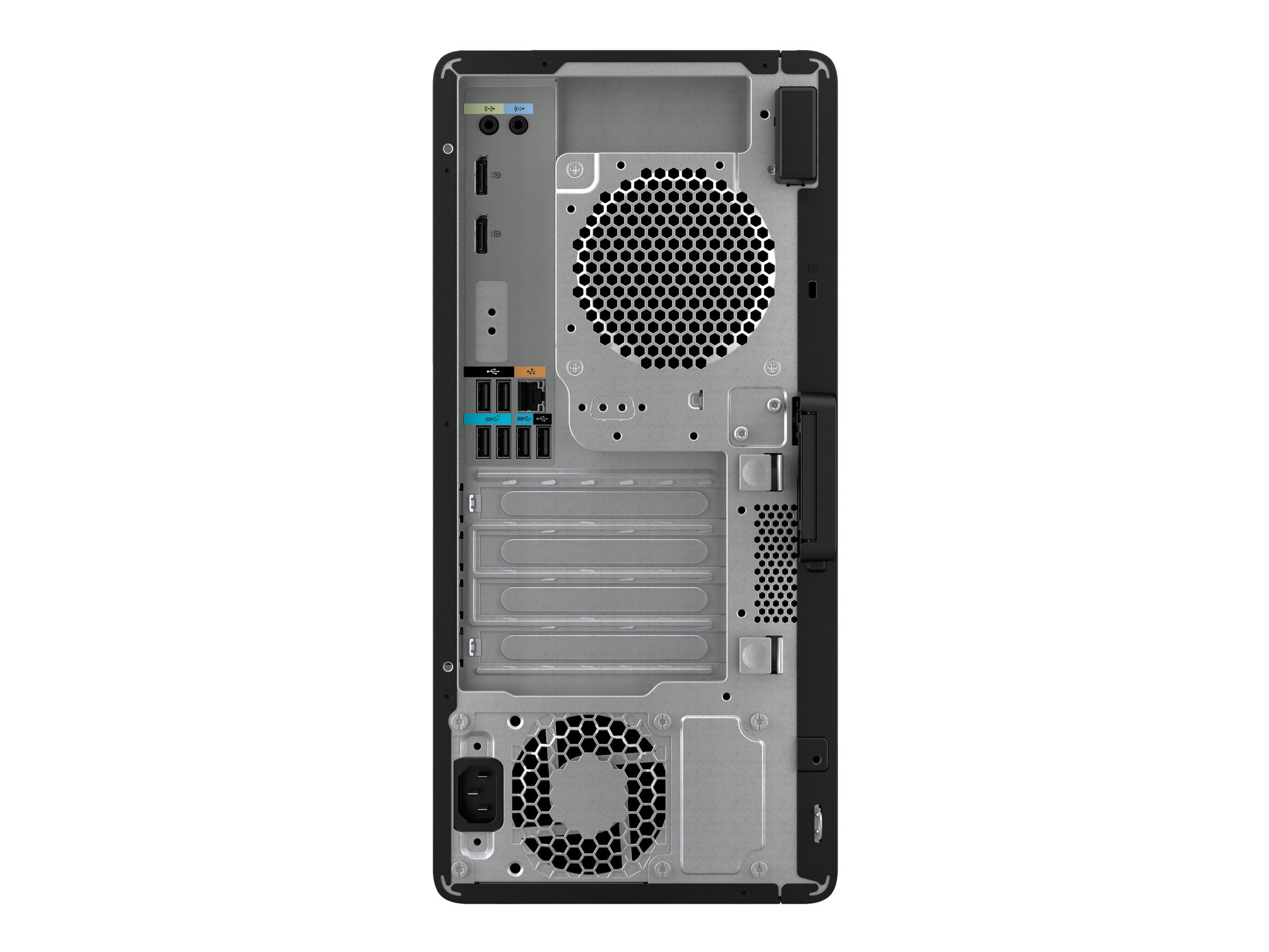 HP Workstation Z2 G9 - Tower - 4U - 1 x Core i9 i9-14900K / 3.2 GHz - RAM 32 GB - SSD 1 TB - HP Z Turbo Drive, TLC - RTX A4000 - 1GbE - Win 11 Pro - Monitor: keiner - Tastatur: Deutsch - Schwarz - mit HP Wolf Pro Security Edition (1 J