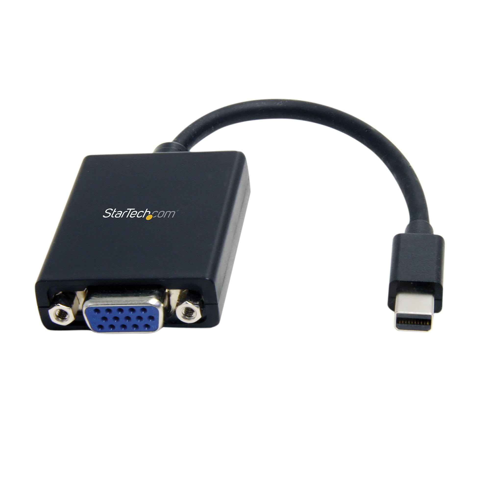 StarTech.com Mini DisplayPort auf VGA Adapter - Aktiver Mini DP 1.2 auf VGA Konverter/Dongle - 1080p Video - VESA Zertifiziert - mDP oder Thunderbolt 1/2 Mac/PC auf VGA Monitor/Display (MDP2VGA)