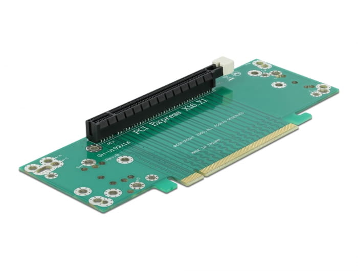 Delock Riser Card PCI Express x16 to x16 left insertion