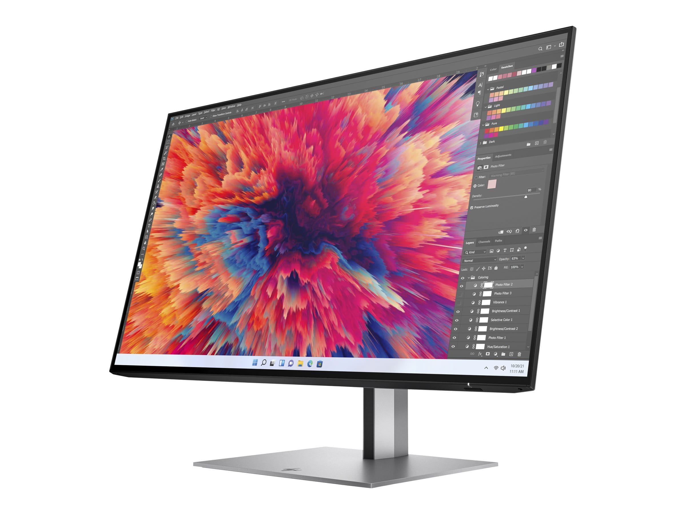 HP Z24q G3 - LED-Monitor - 60.5 cm (23.8") - 2560 x 1440 QHD @ 90 Hz