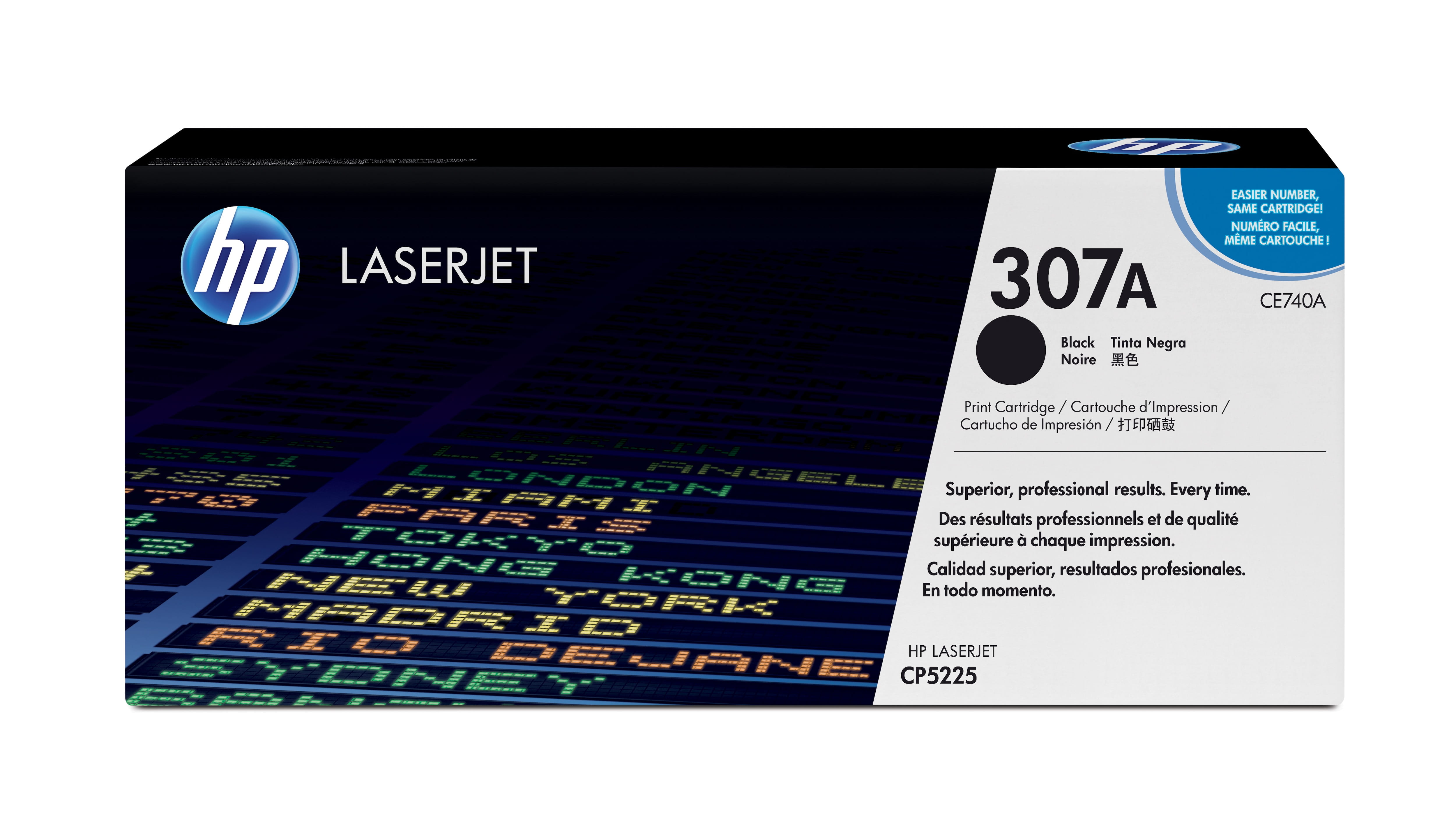 HP 307A - Schwarz - original - LaserJet - Tonerpatrone (CE740A)