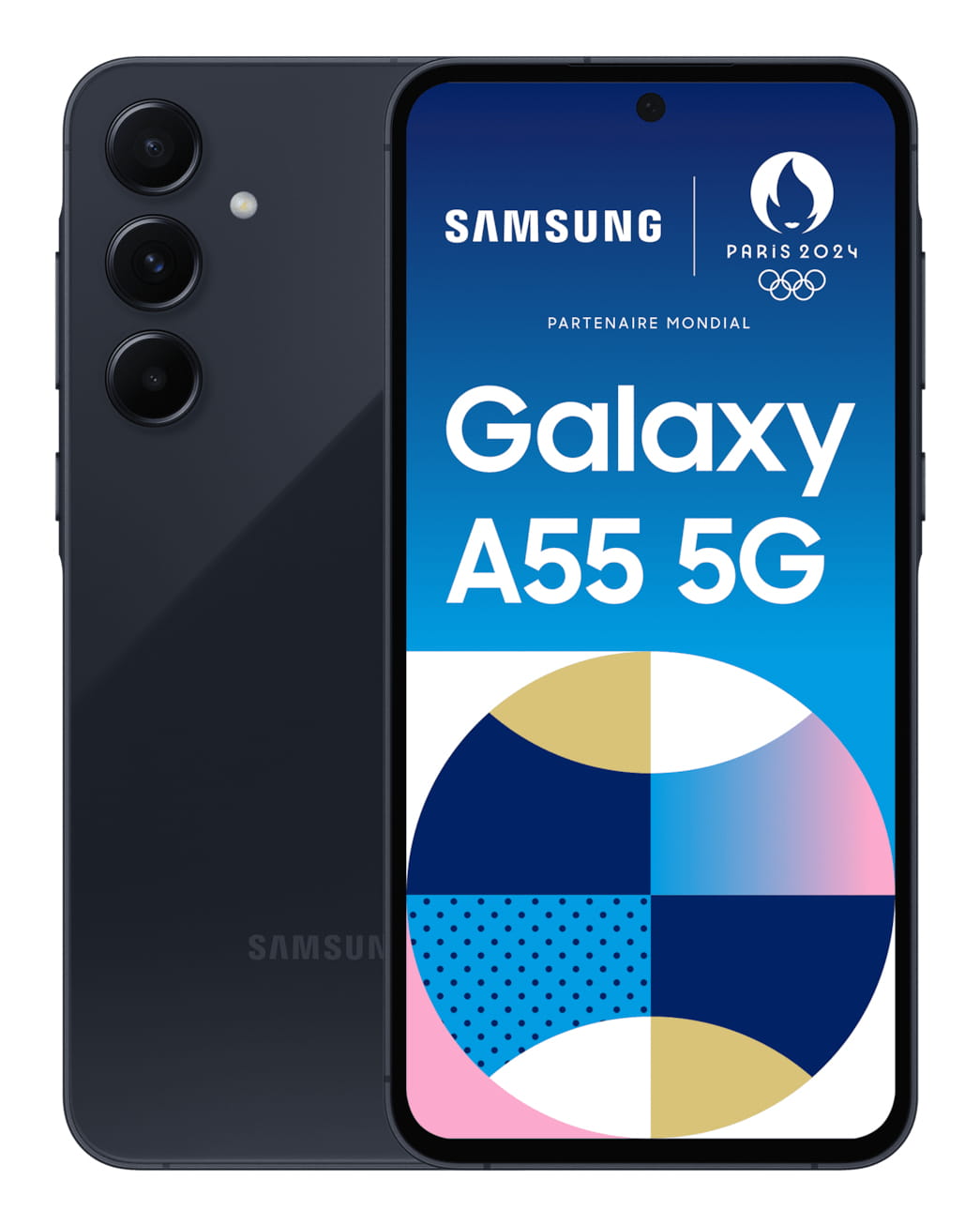 Samsung Galaxy A55 - 5G Smartphone - Dual-SIM - RAM 8 GB / Interner Speicher 256 GB - microSD slot - OLED-Display - 6.6" - 2340 x 1080 Pixel (120 Hz)