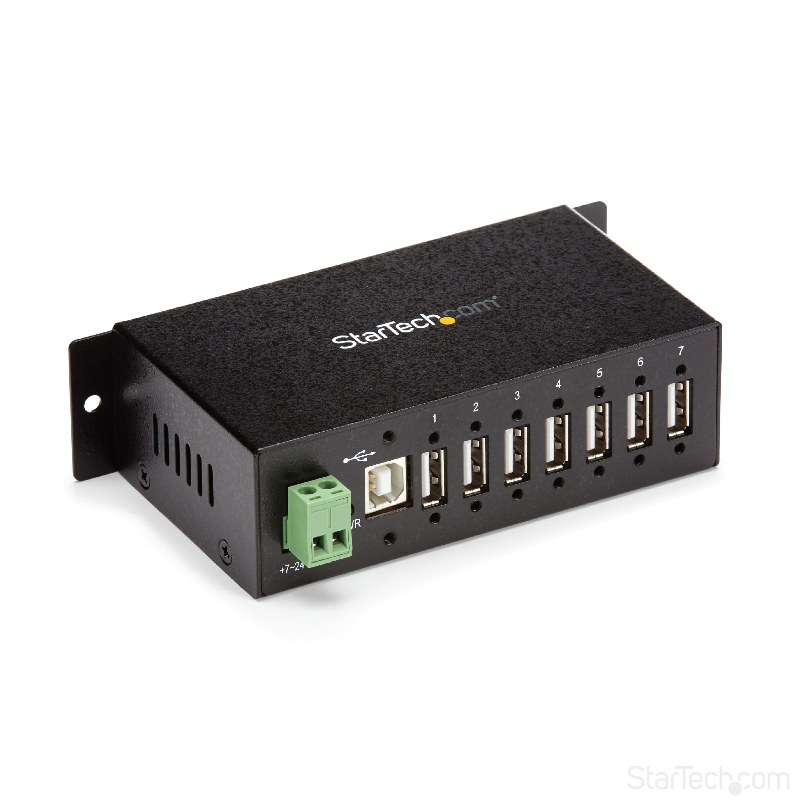 StarTech.com Industrieller montierbarer 7 Port USB 2.0 Hub