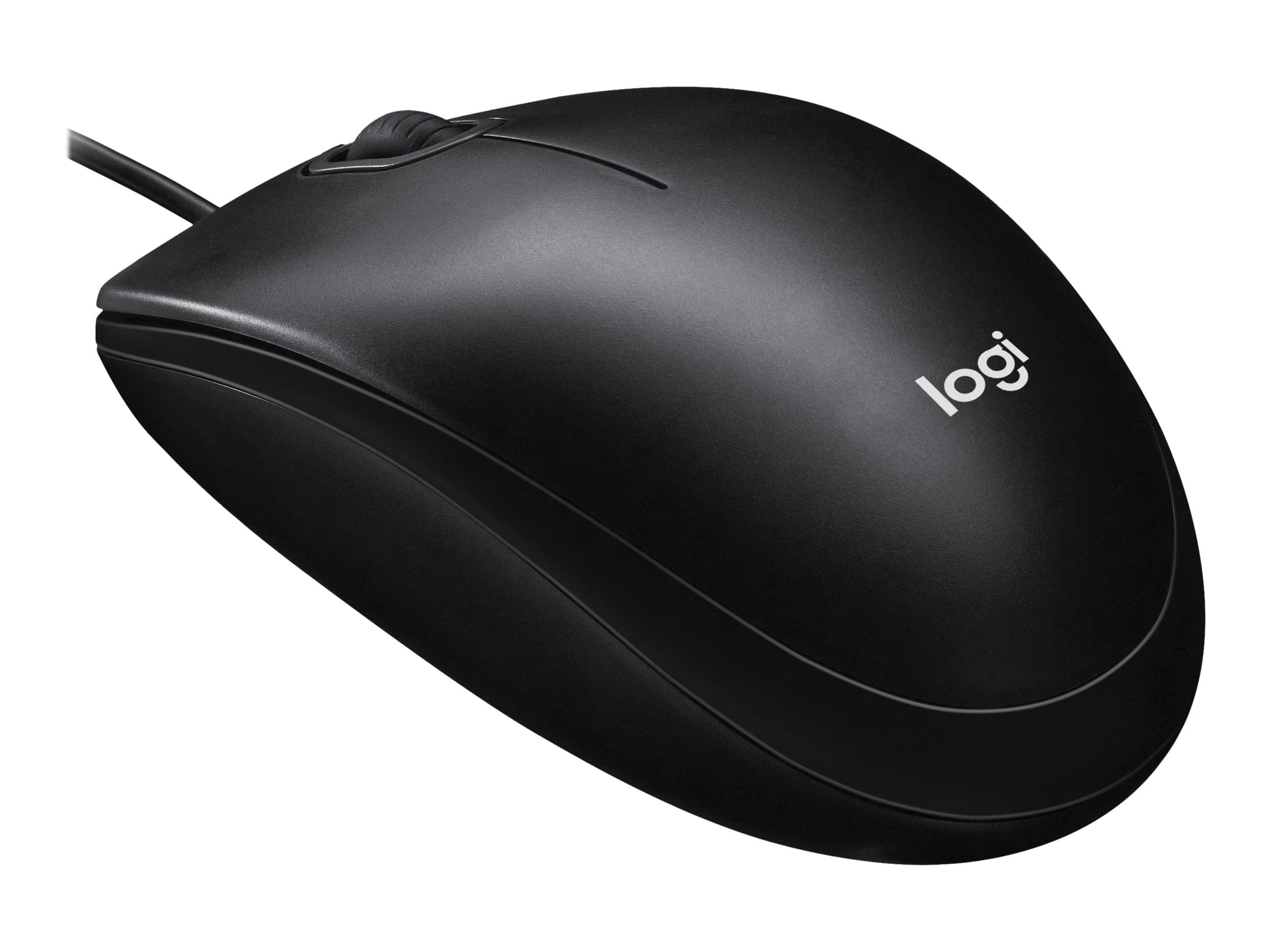 Logitech M100 - Maus - Full-Size - rechts- und linkshändig