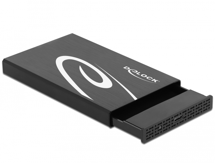 Delock External Enclosure for 2.5" SATA HDD / SSD with SuperSpeed USB 10 Gbps (USB 3.1 Gen 2)