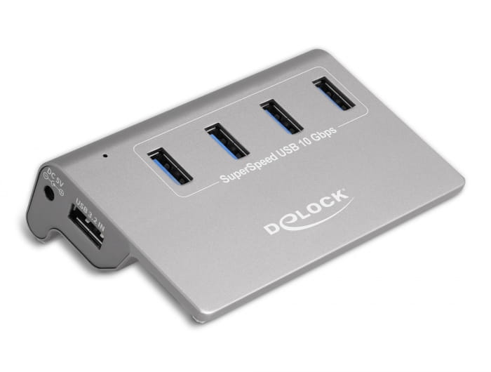 Delock Hub - 4 x USB 3.2 Gen 2 - Desktop