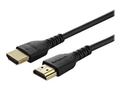 StarTech.com RHDMM1MP HDMI Kabel (1m, HDMI 2.0, 4k 60Hz, premium High Speed HDMI Kabel mit Ethernet, für Monitore oder TVs)